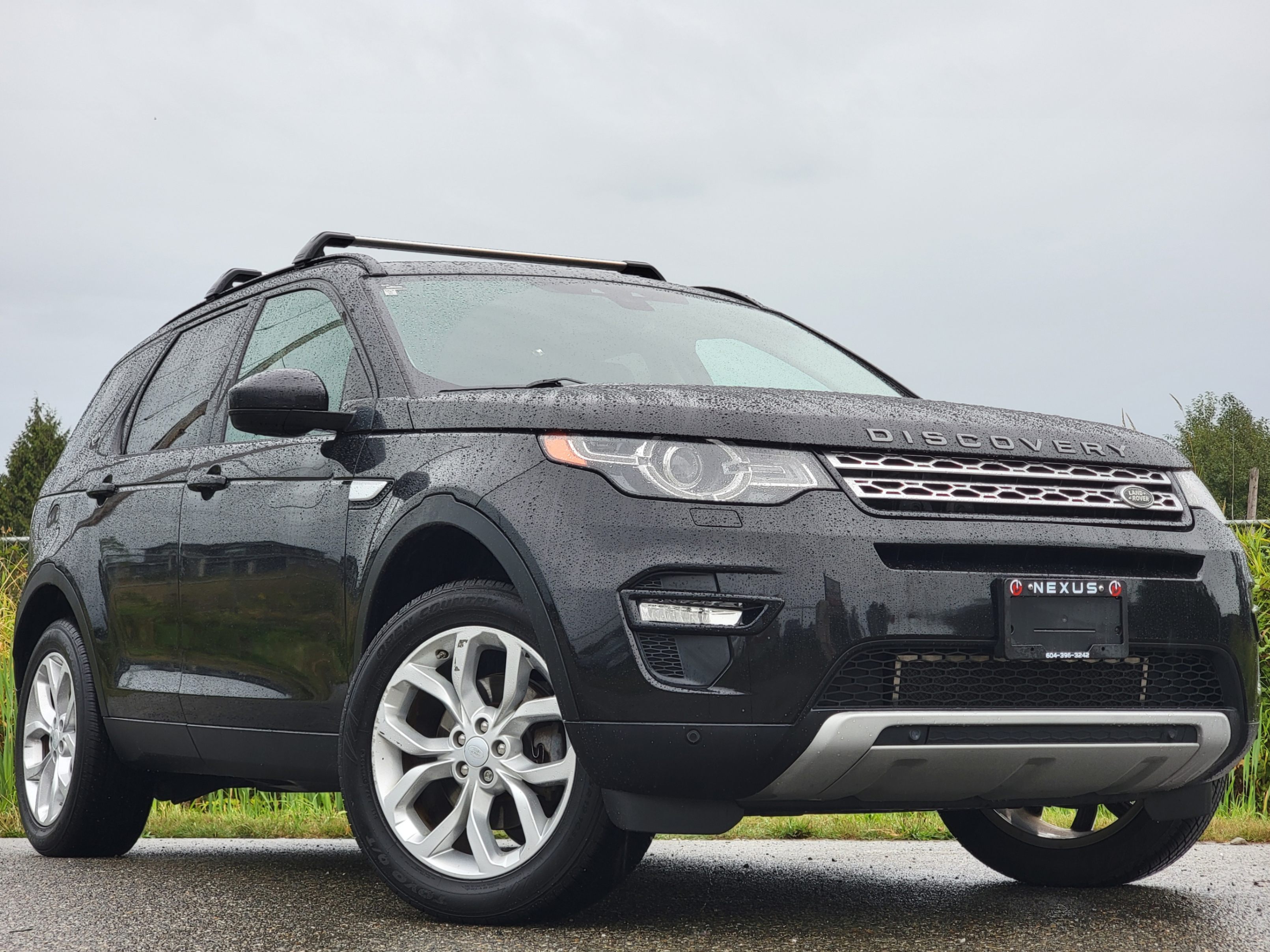 Black 2016 Land Rover Discovery Sport SUV / Crossover All-Wheel Drive Automatic