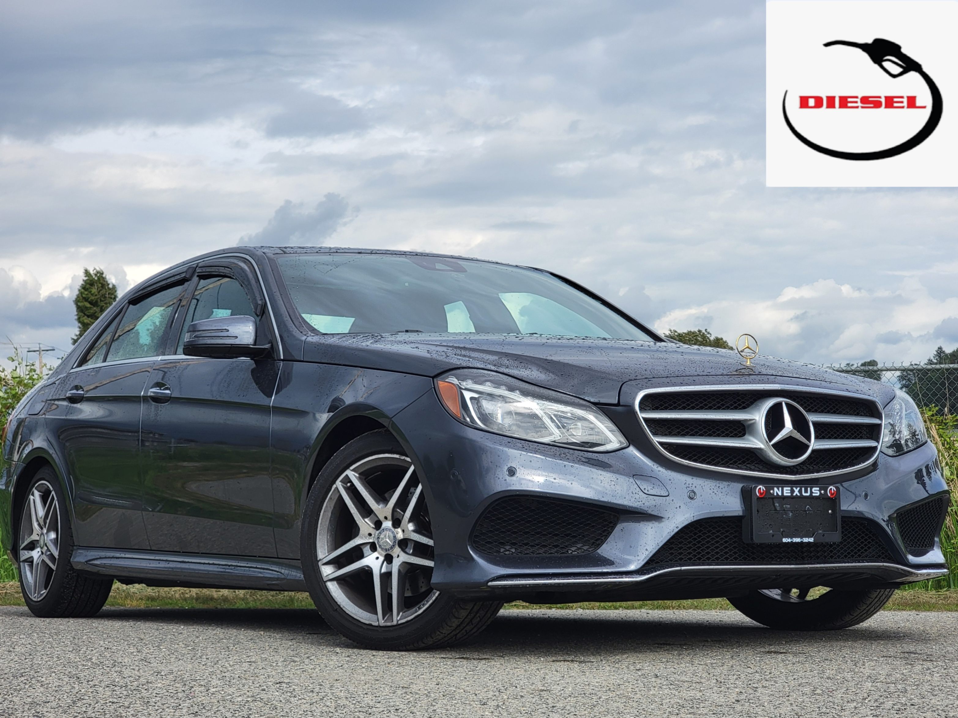 Gray 2016 Mercedes-Benz E-Class Sedan All-Wheel Drive Automatic