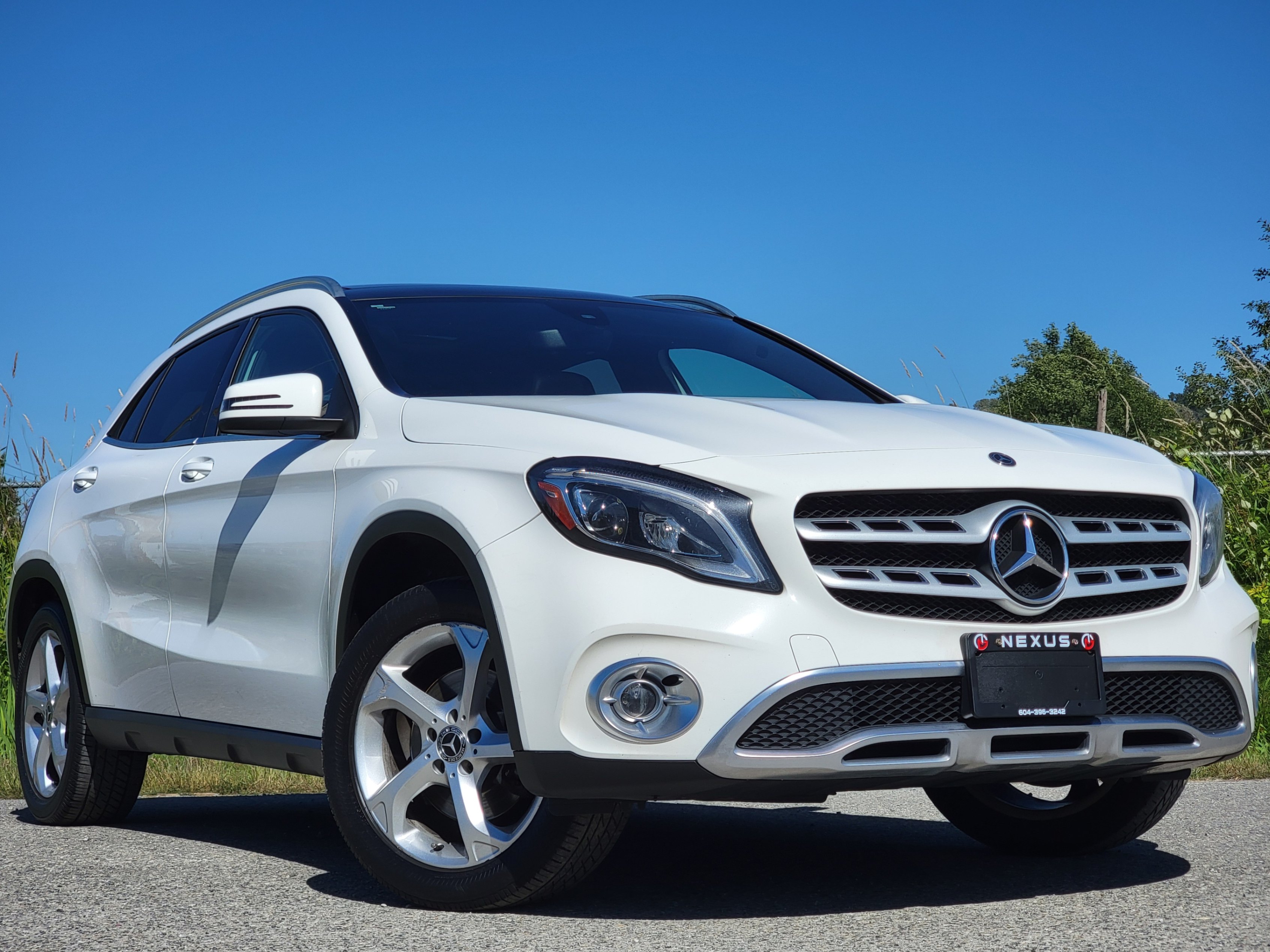 White 2019 Mercedes-Benz GLA SUV / Crossover All-Wheel Drive Automatic