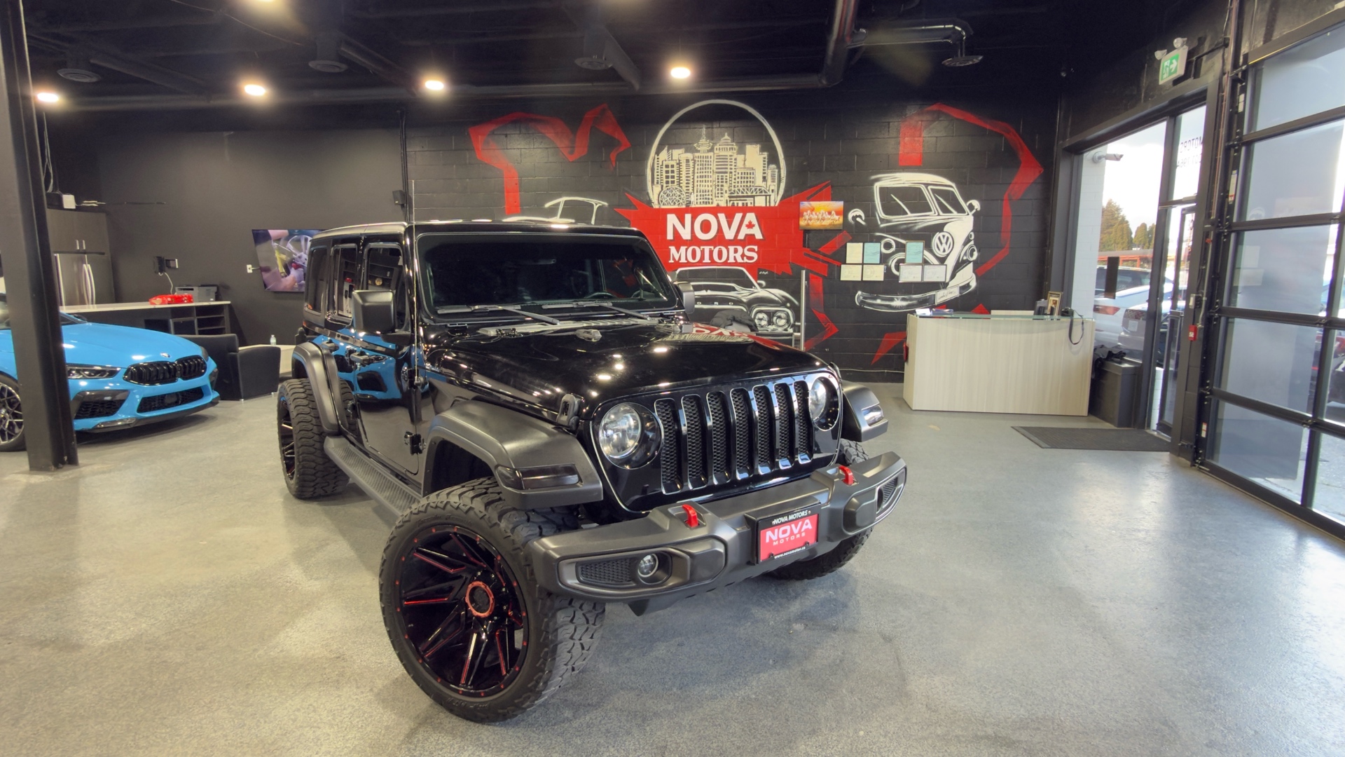 2022 Jeep Wrangler VUS Noir Quatre roues motrices Automatique