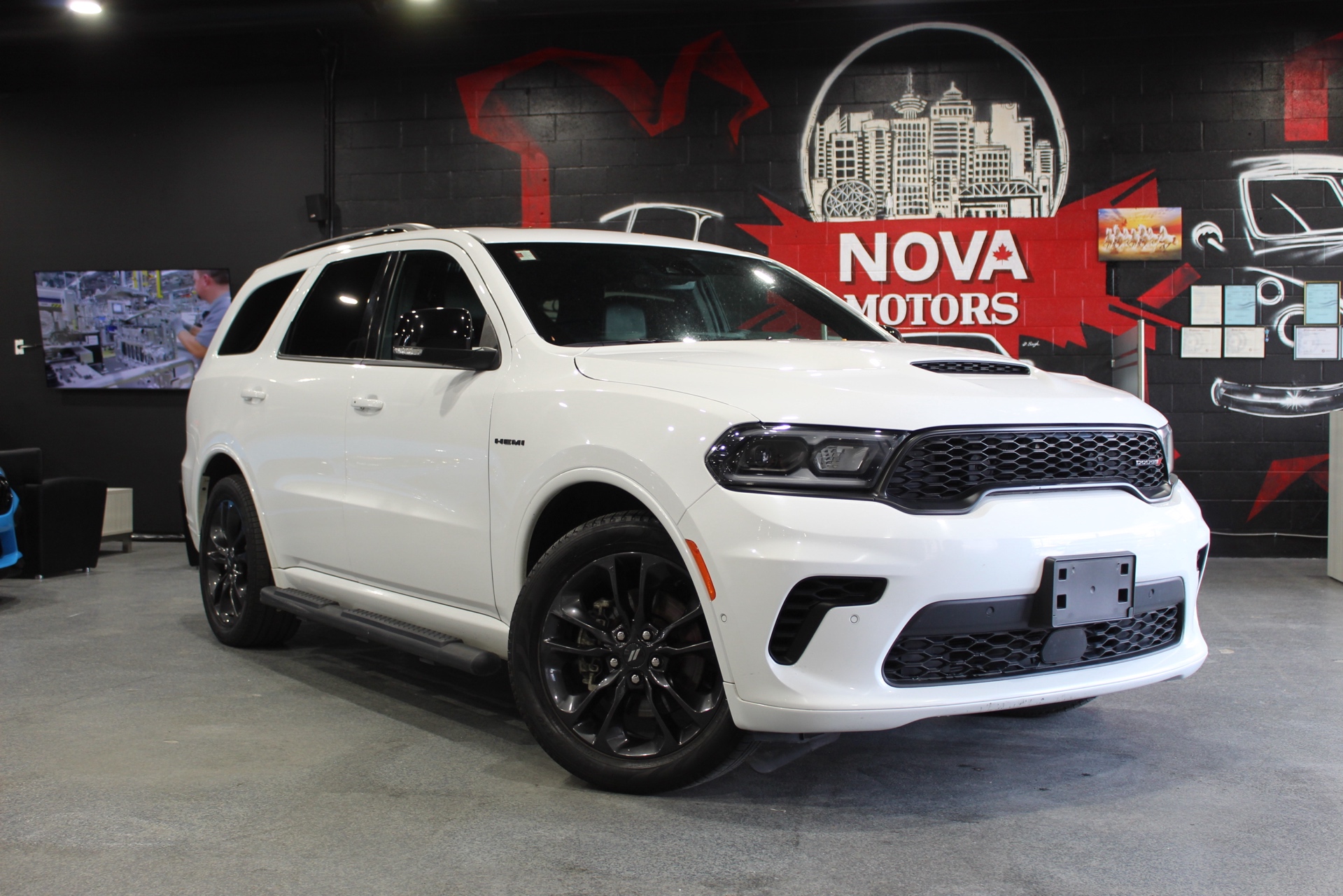 White 2024 Dodge Durango R/T Plus AWD SUV / Crossover All-Wheel Drive Automatic