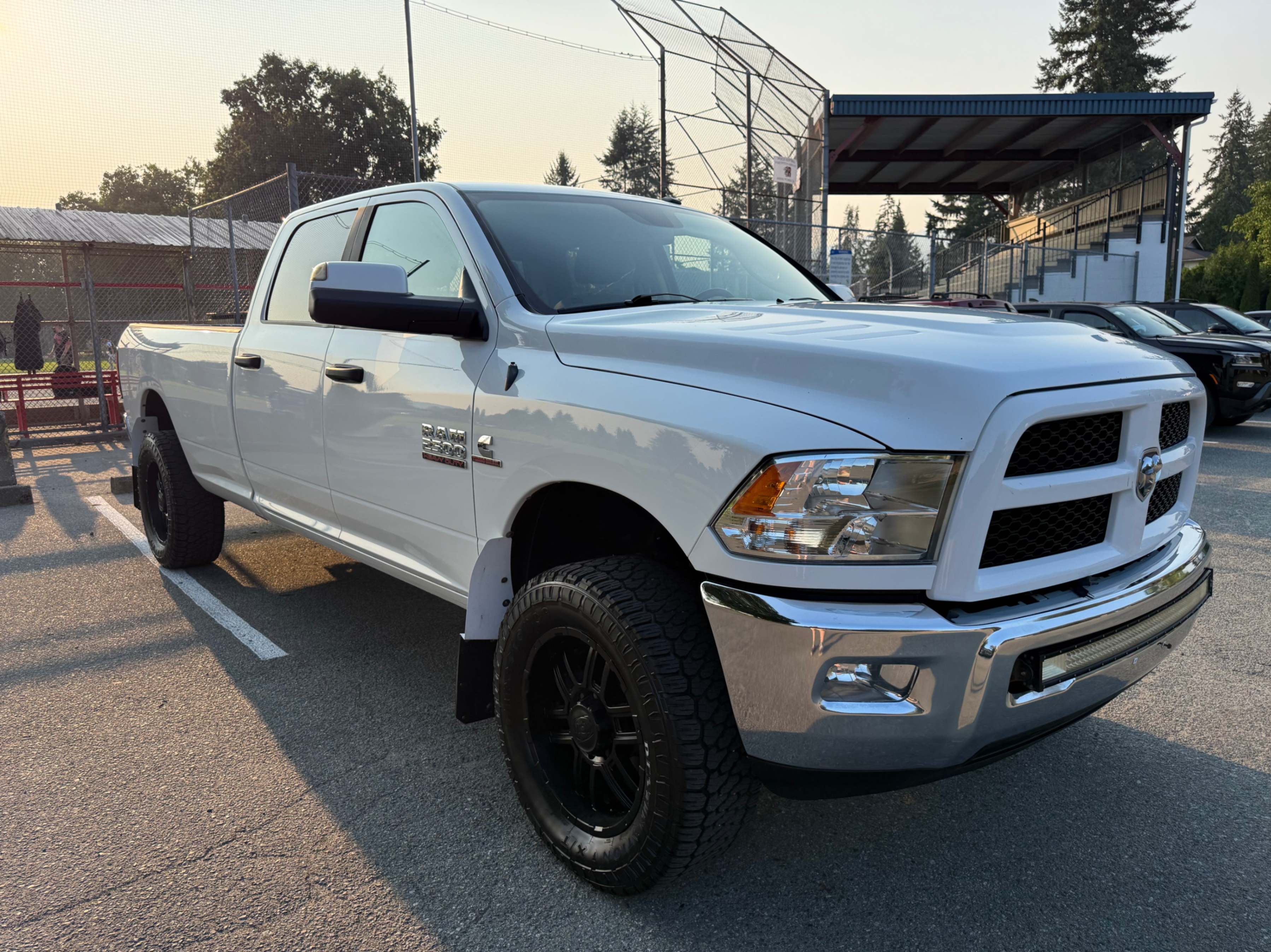 White 2013 RAM 2500 Pickup Truck Four-Wheel Drive Automatic