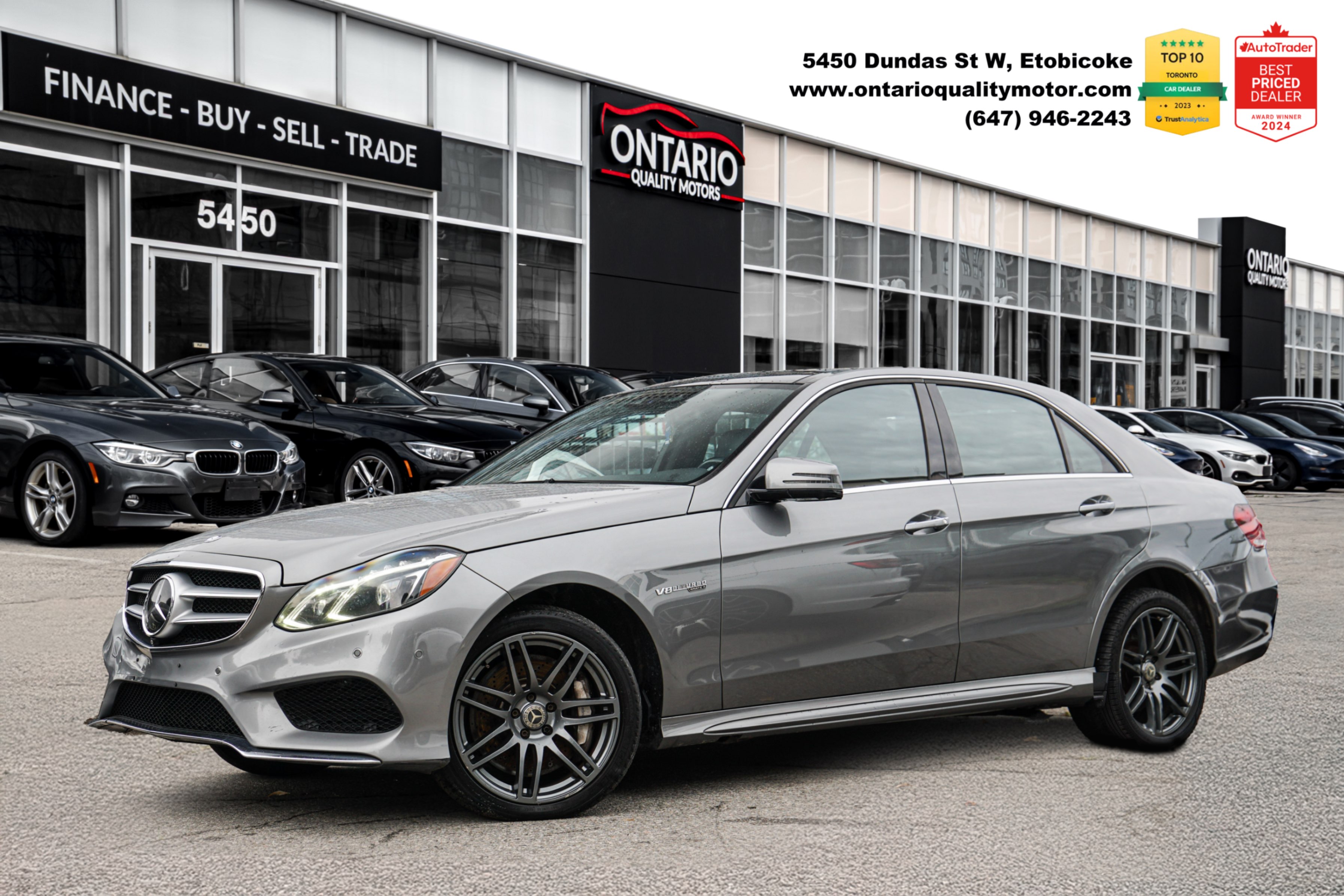 Silver 2014 Mercedes-Benz E-Class Sedan All-Wheel Drive Automatic