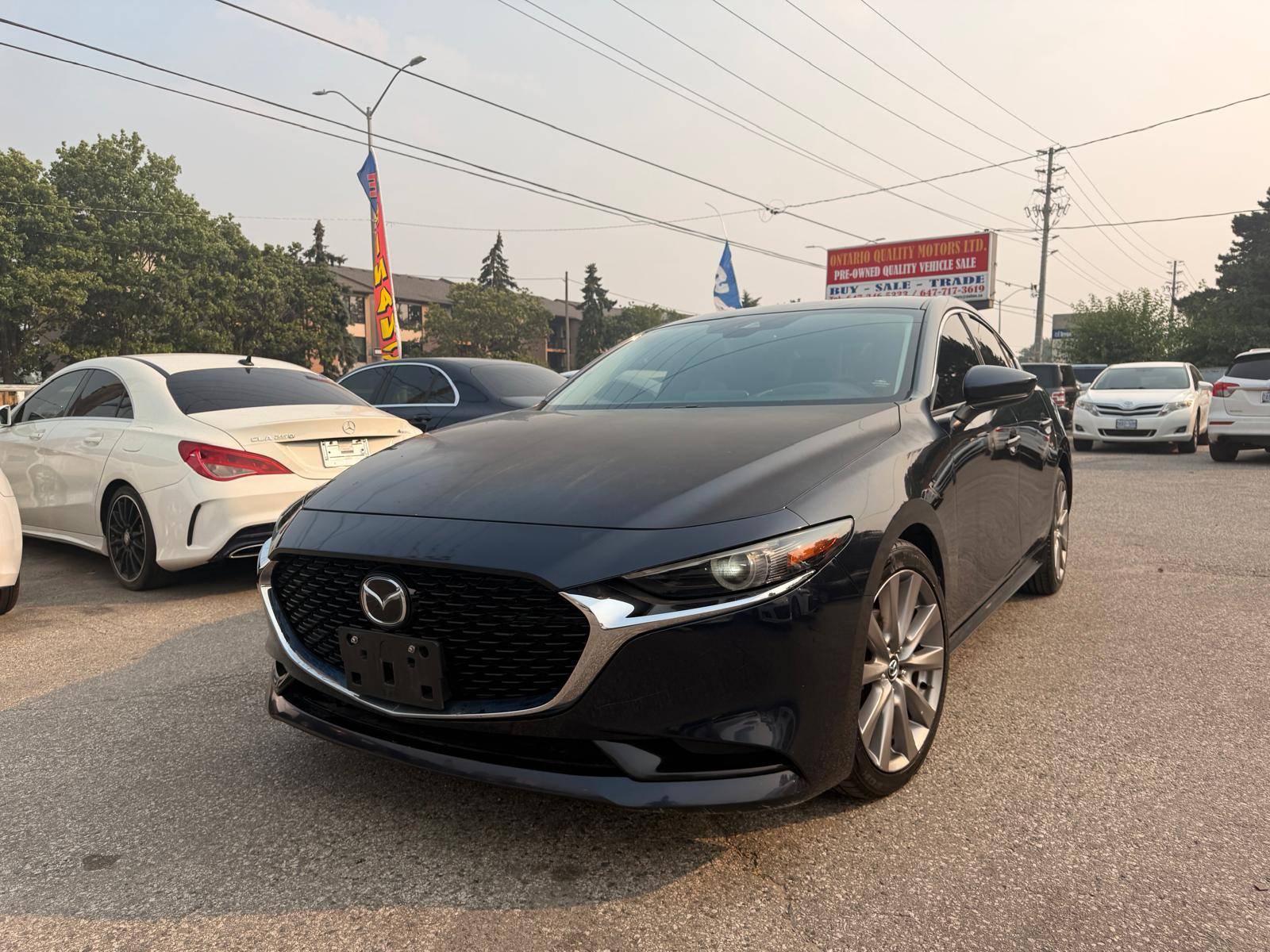 Blue 2019 Mazda MAZDA3 Sedan Automatic