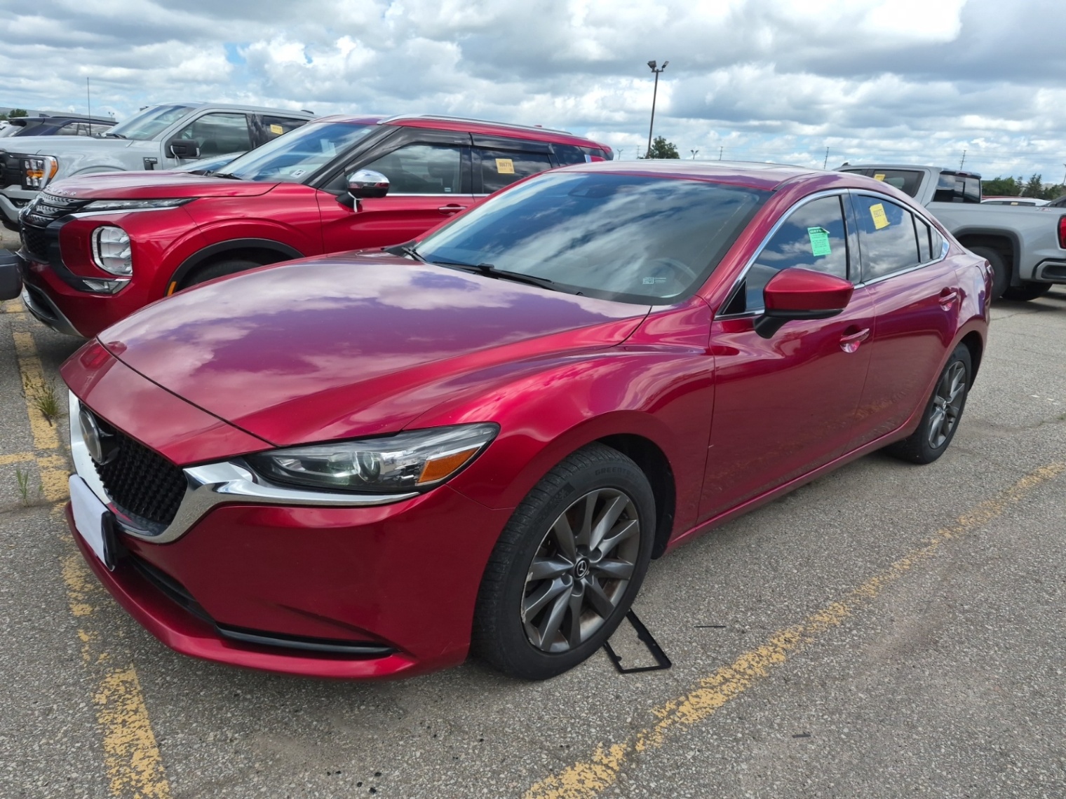 Red 2021 Mazda MAZDA6 Sedan Automatic