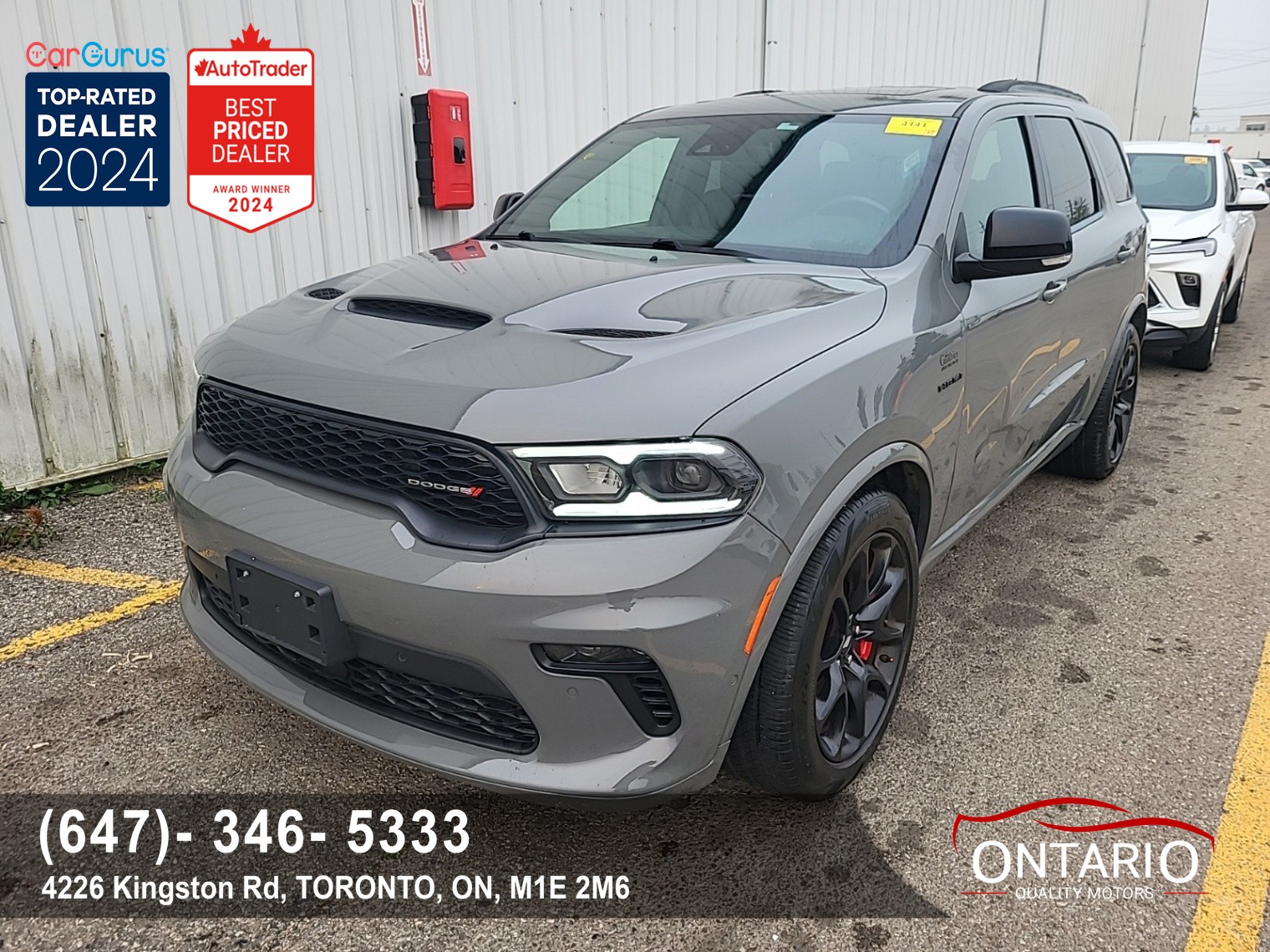 Gray 2023 Dodge Durango SUV / Crossover All-Wheel Drive Automatic