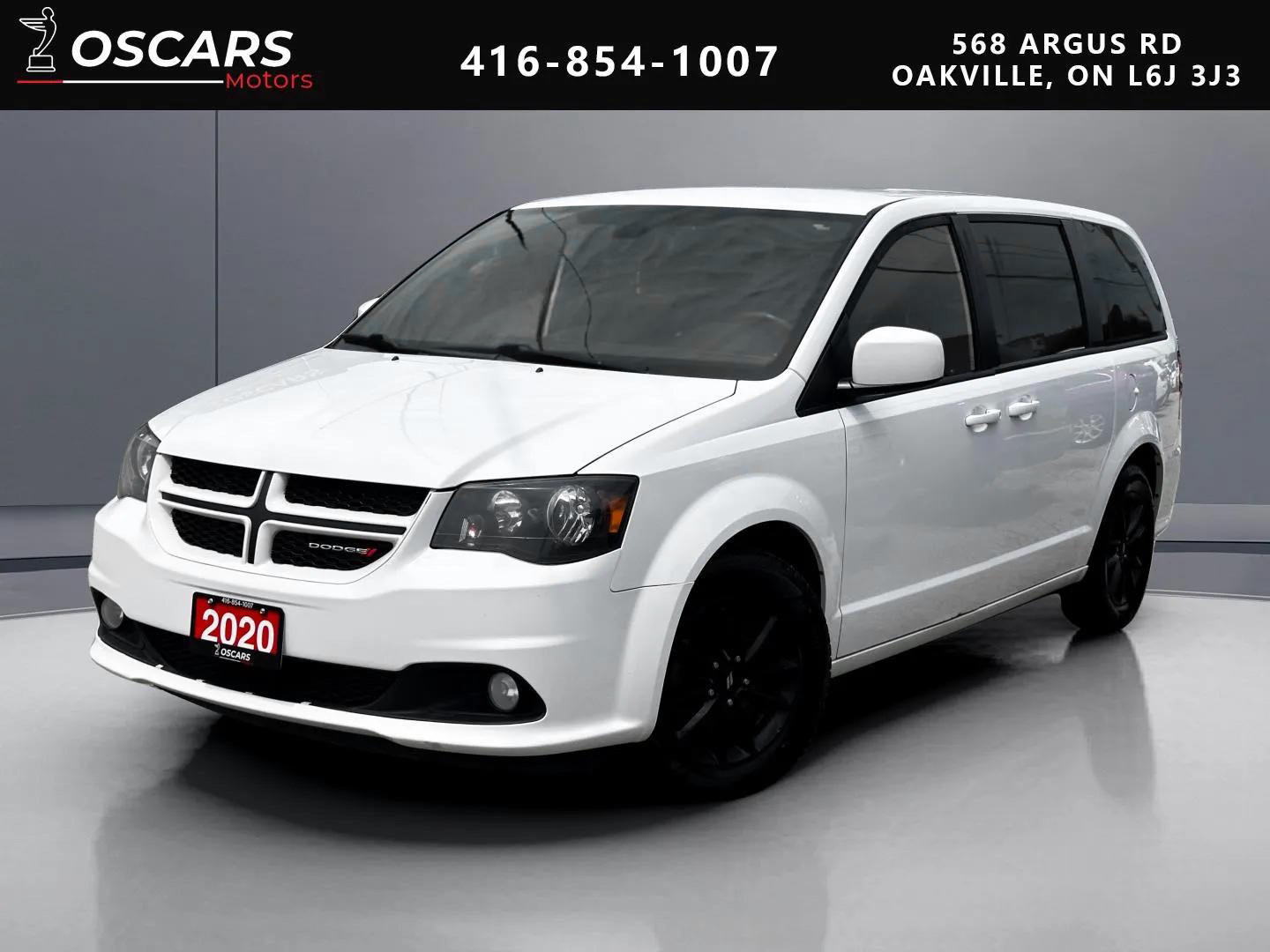 White 2020 Dodge Grand Caravan Minivan Front-Wheel Drive Automatic