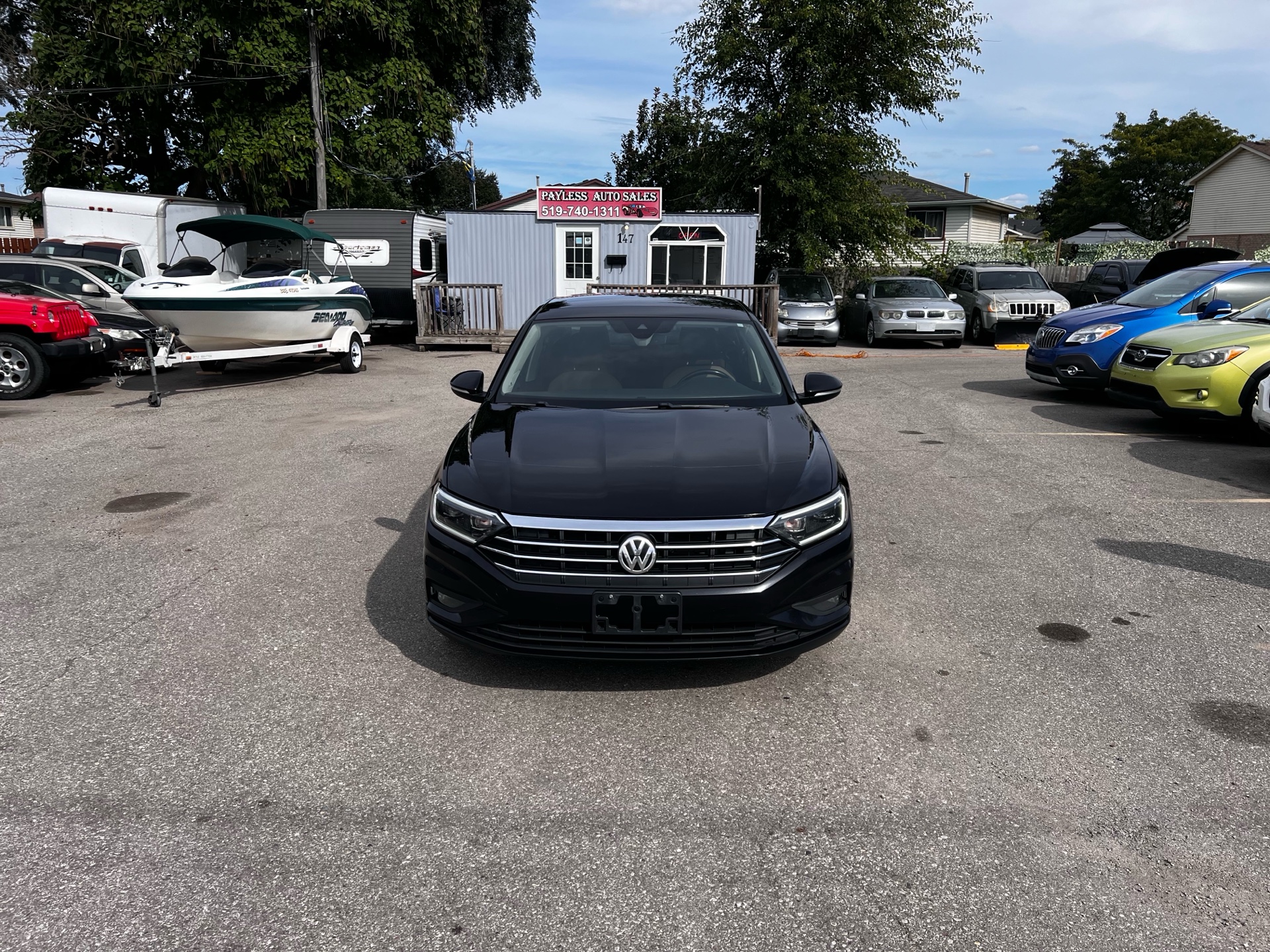 Black 2019 Volkswagen Jetta Sedan  Automatic