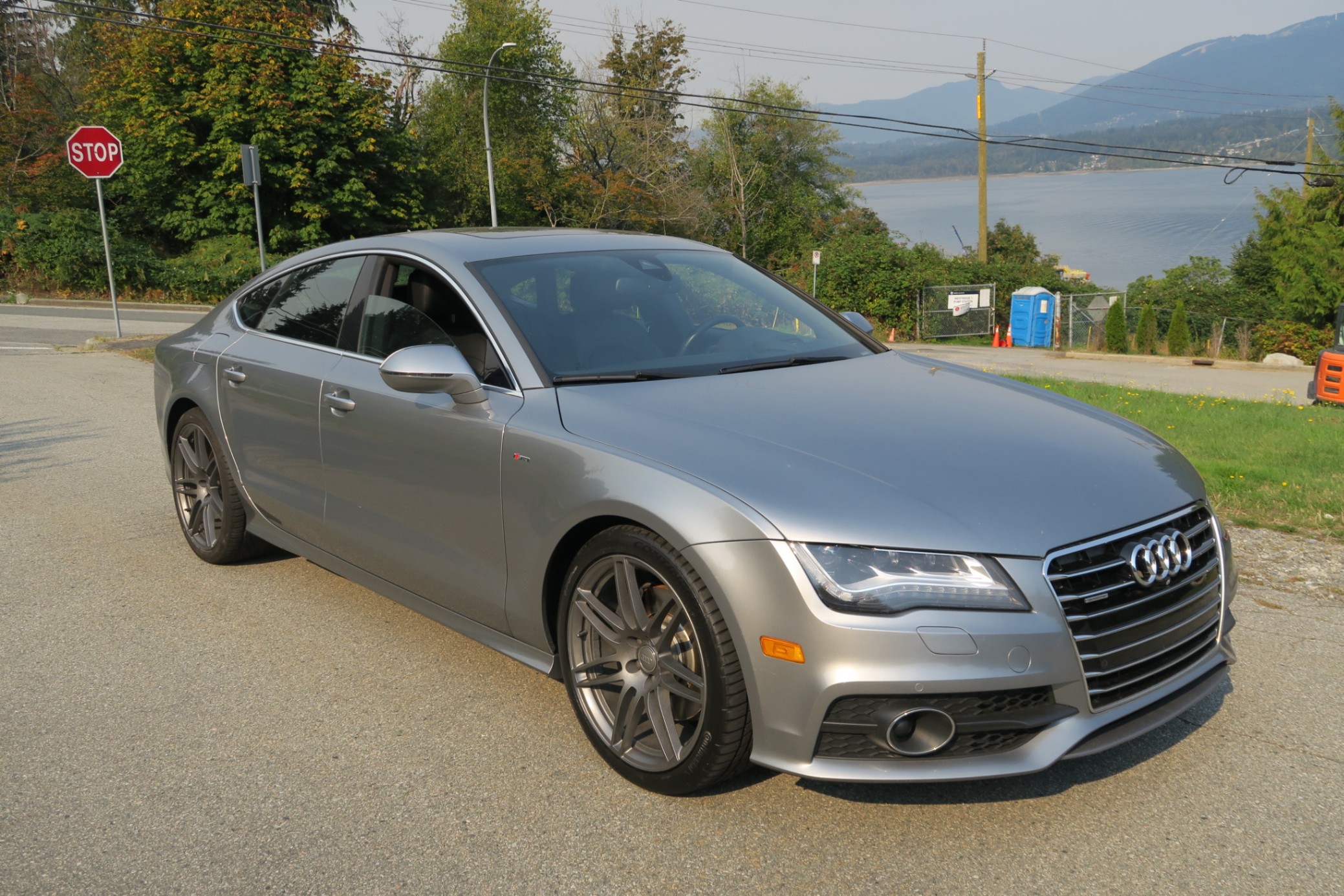 Gray 2014 Audi A7 3.0 TDI quattro Technik AWD Sedan Automatic