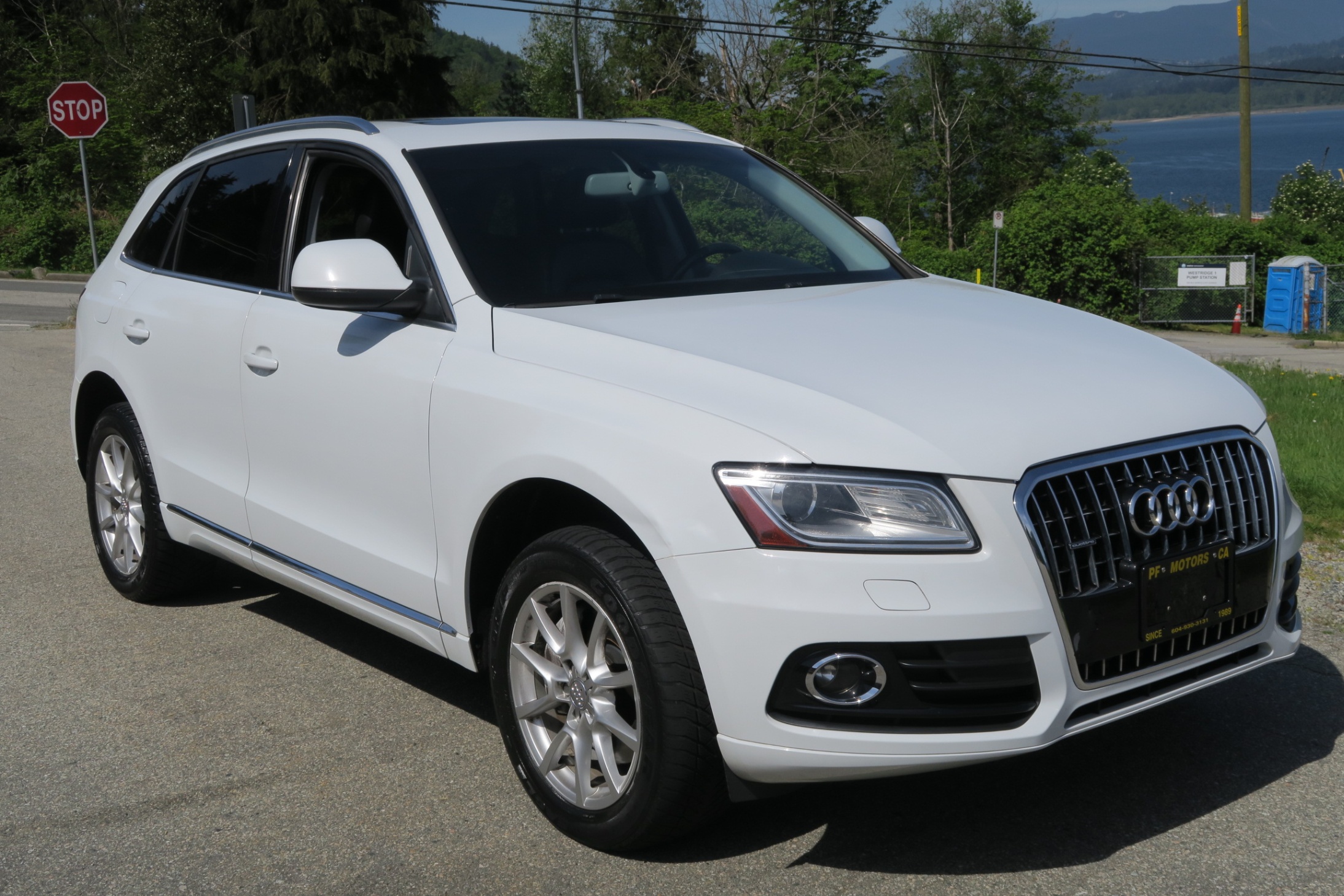 White 2014 Audi Q5 3.0 TDI quattro Progressiv SUV / Crossover Automatic