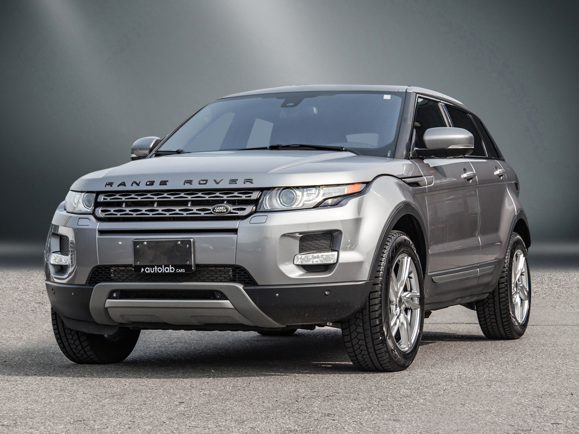 Metallic Silver 2013 Land Rover Range Rover Evoque SUV / Crossover All-Wheel Drive Manual