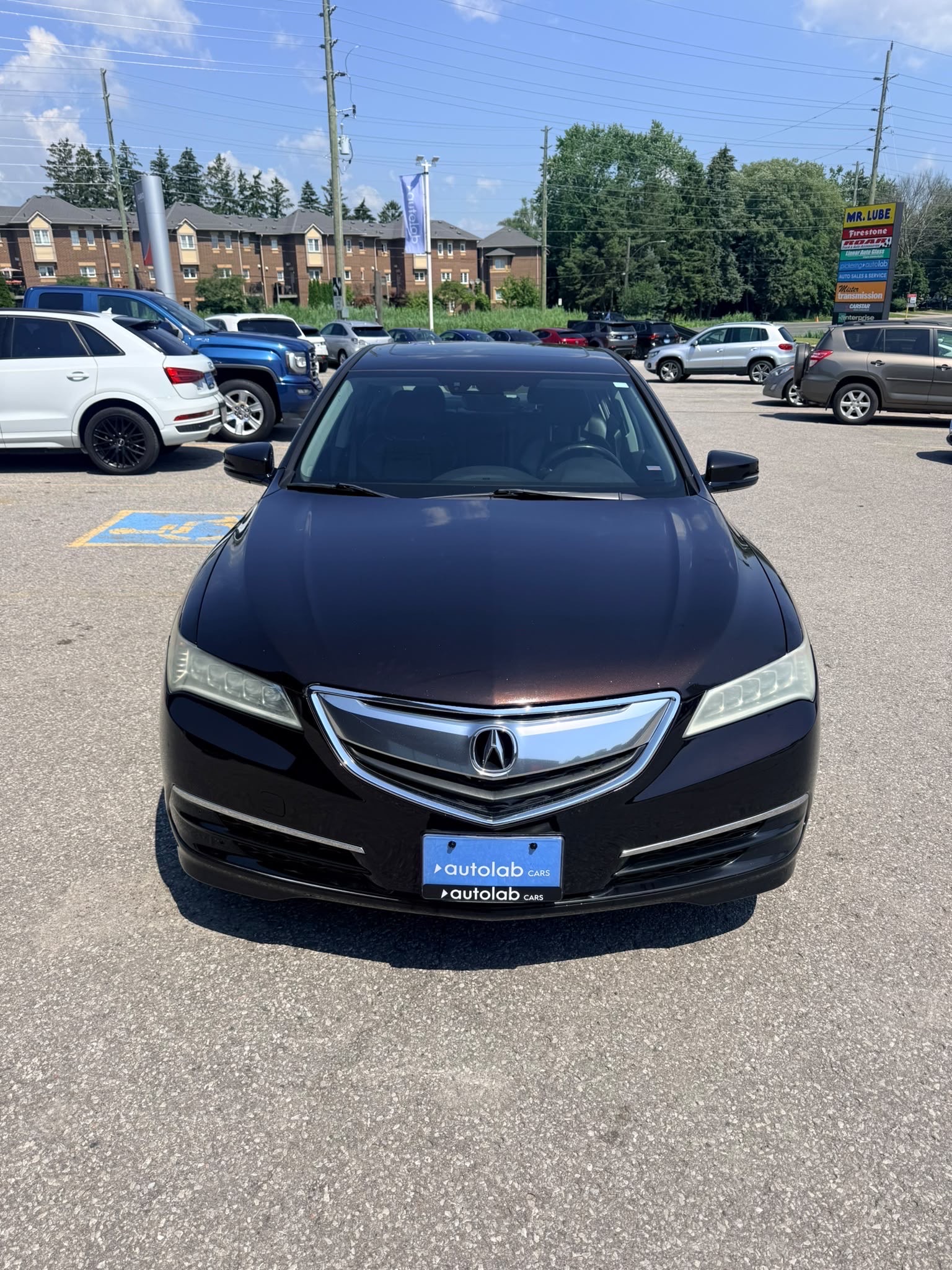 Black 2016 Acura TLX Sedan Front-Wheel Drive Automatic