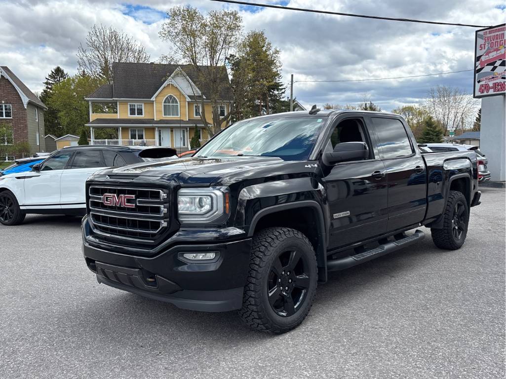 Black 2018 GMC Sierra 1500 Pickup Truck Four-Wheel Drive Automatic