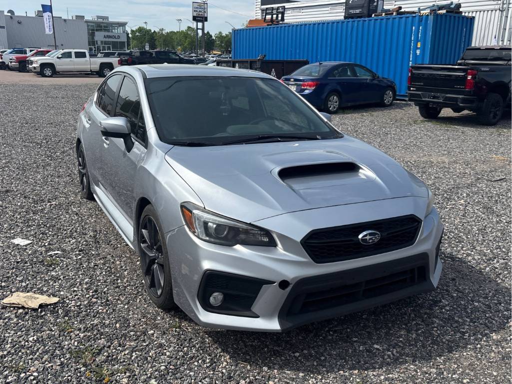 Silver 2018 Subaru WRX Sedan All-Wheel Drive Automatic
