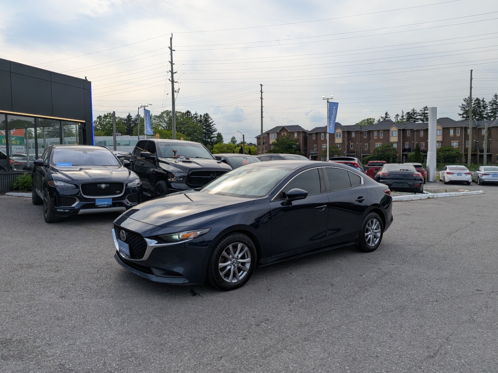 Blue 2019 Mazda MAZDA3 Sedan Automatic