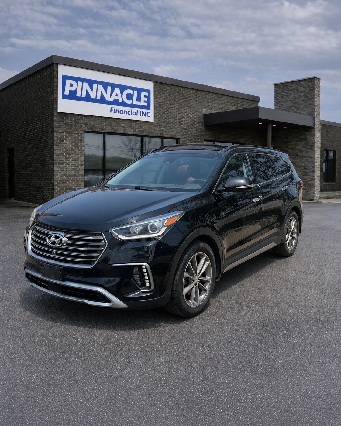 Black 2018 Hyundai Santa Fe XL SUV / Crossover Automatic