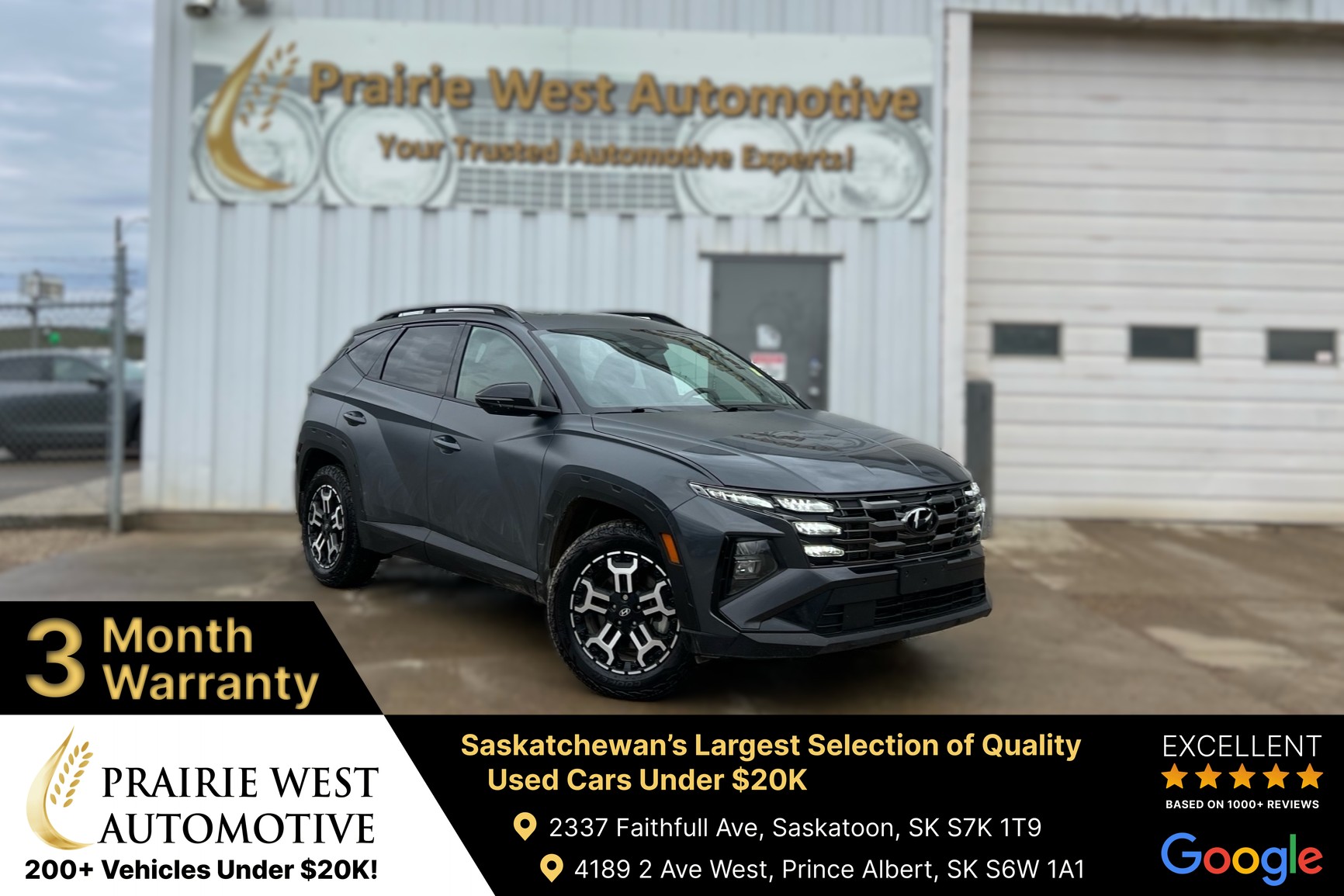 Black 2025 Hyundai Tucson SUV / Crossover All-Wheel Drive Automatic