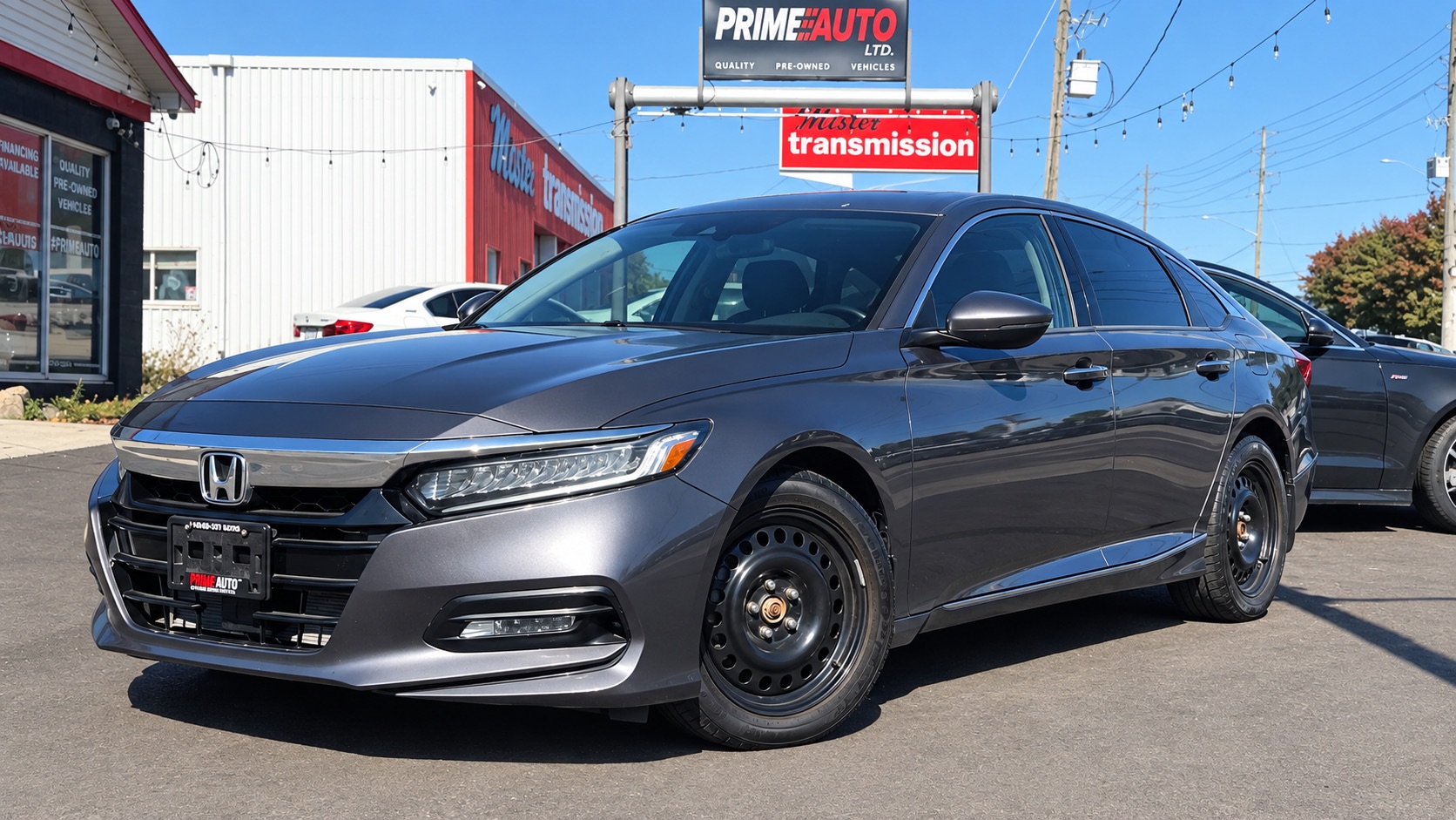 Gray 2019 Honda Accord Sedan Automatic