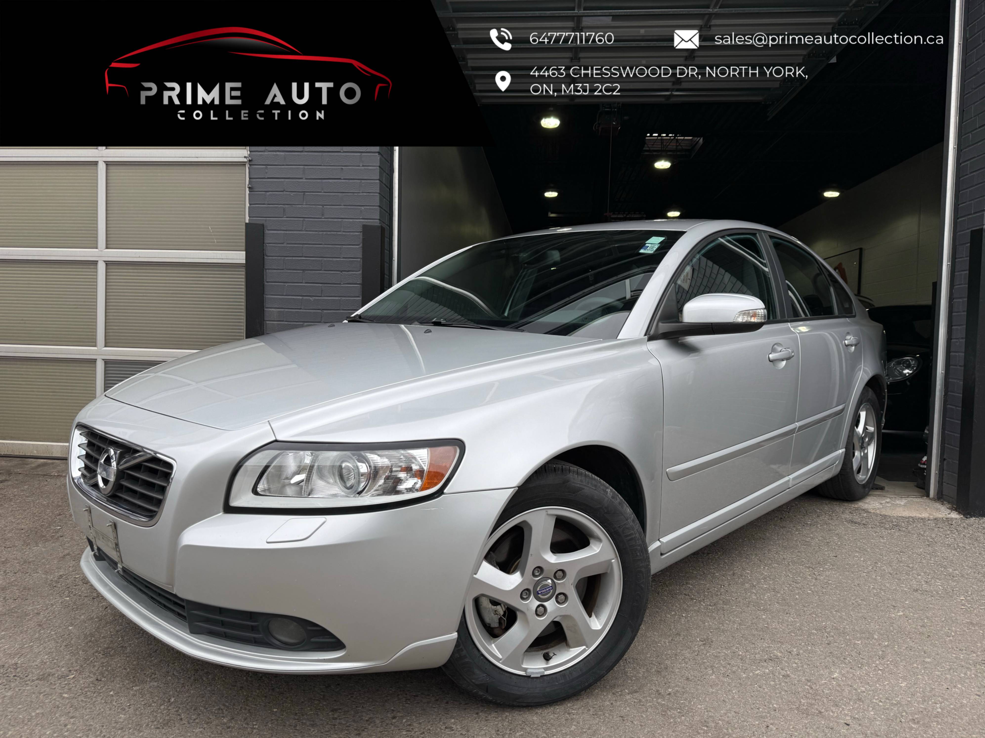 Silver 2011 Volvo S40 Sedan Front-Wheel Drive Automatic