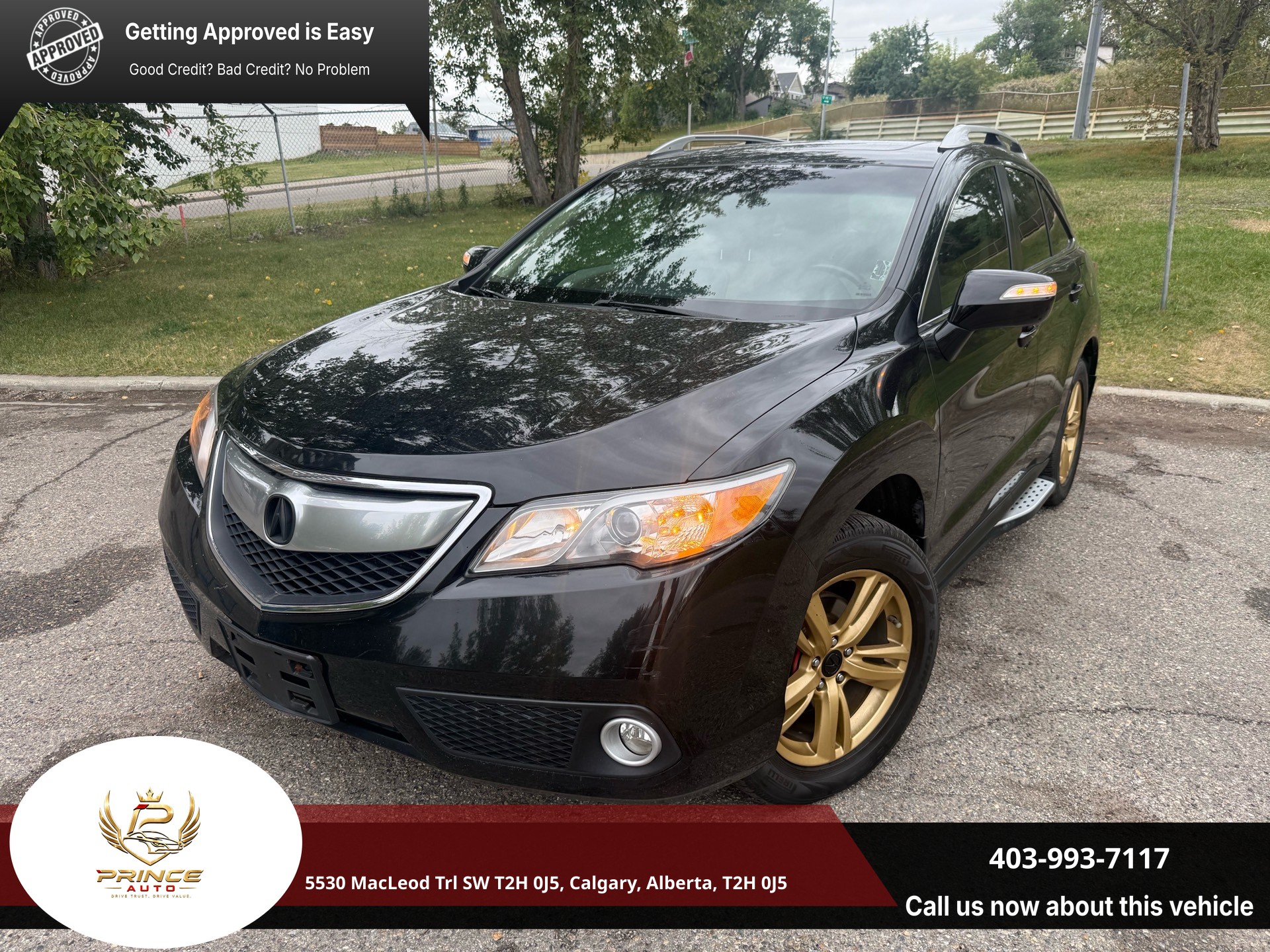 Black 2015 Acura RDX SUV / Crossover All-Wheel Drive Automatic