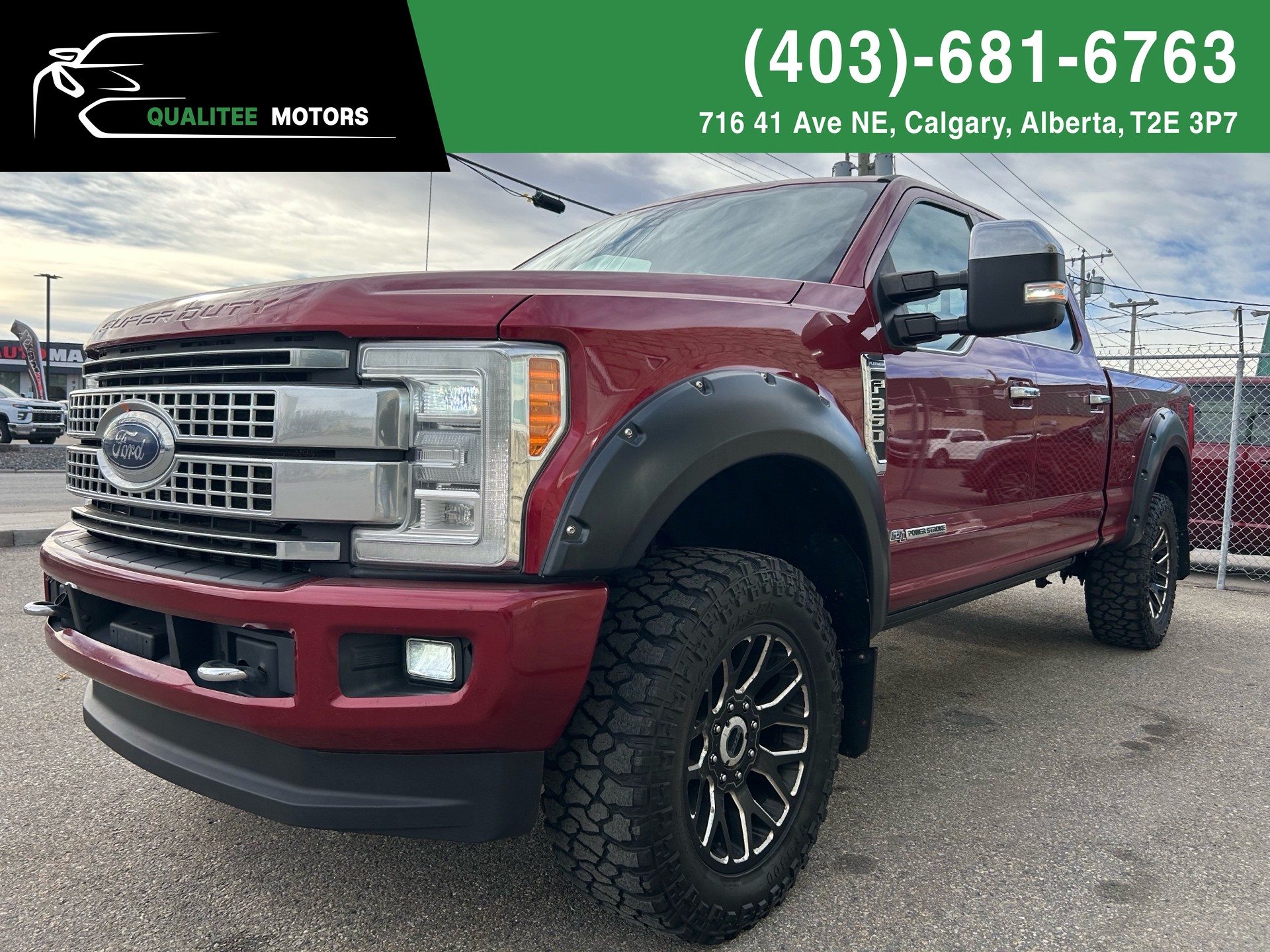  2018 Ford F-350 Super Duty Platinum Crew Cab 4WD   