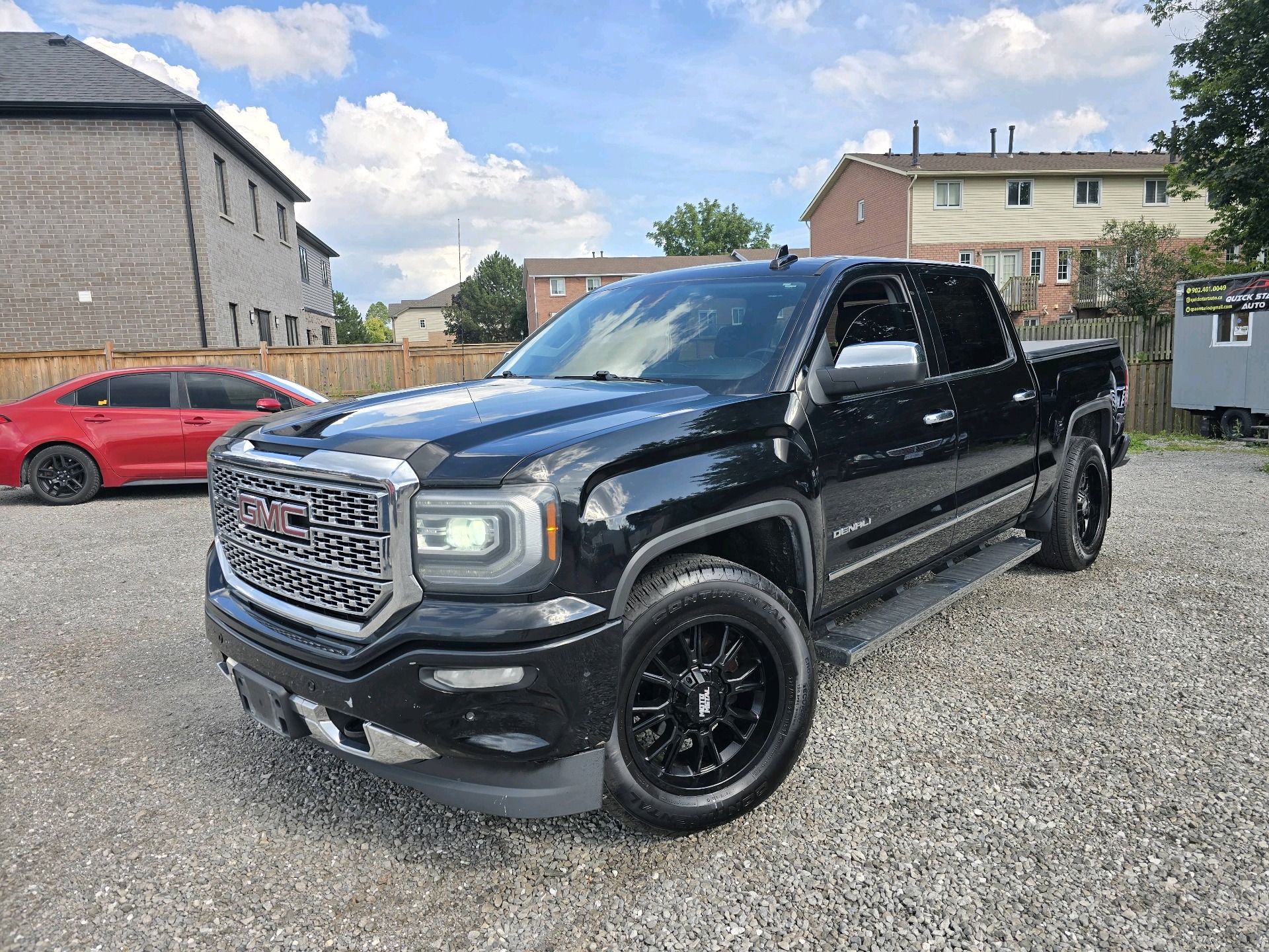 Black 2016 GMC Sierra 1500 Pickup Truck Four-Wheel Drive 8-Speed Automatic