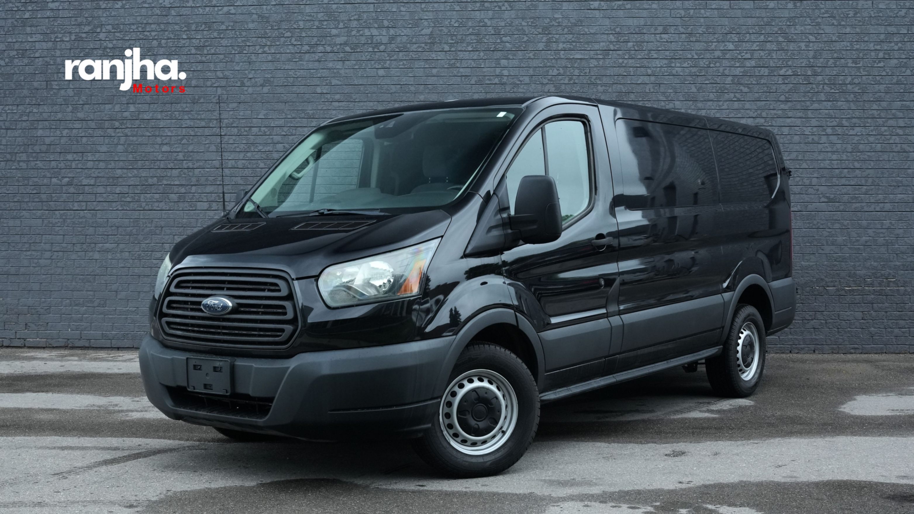 Black 2016 Ford Transit Cargo Van Rear-Wheel Drive Automatic