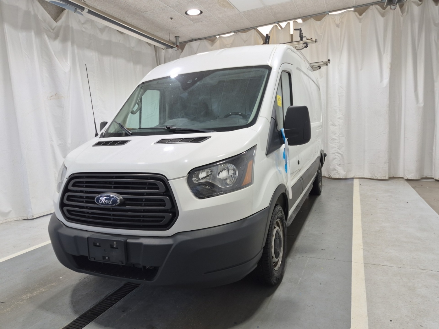 White 2017 Ford Transit Cargo Van Rear-Wheel Drive Automatic