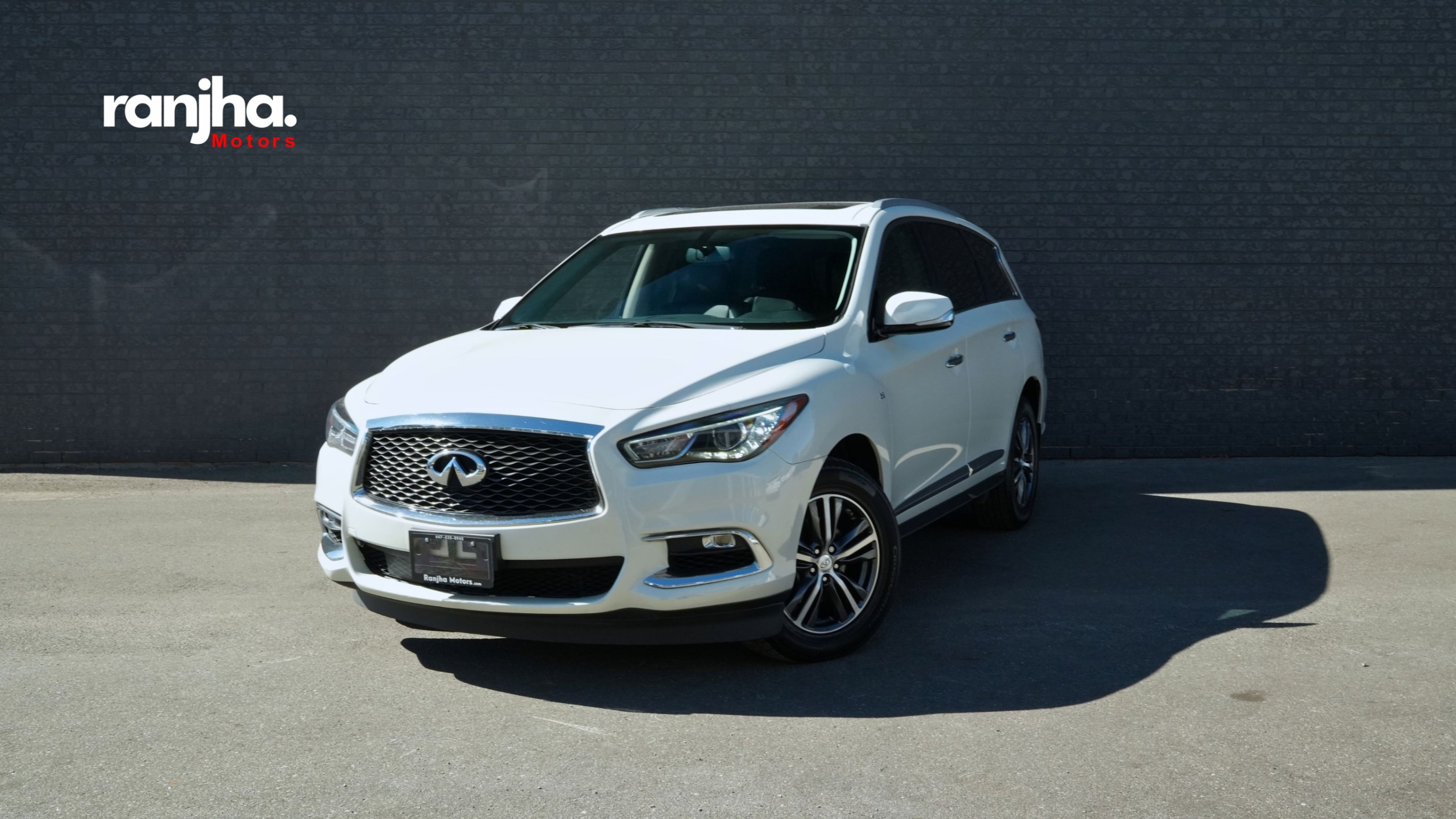 White 2017 INFINITI QX60 SUV / Crossover All-Wheel Drive Automatic