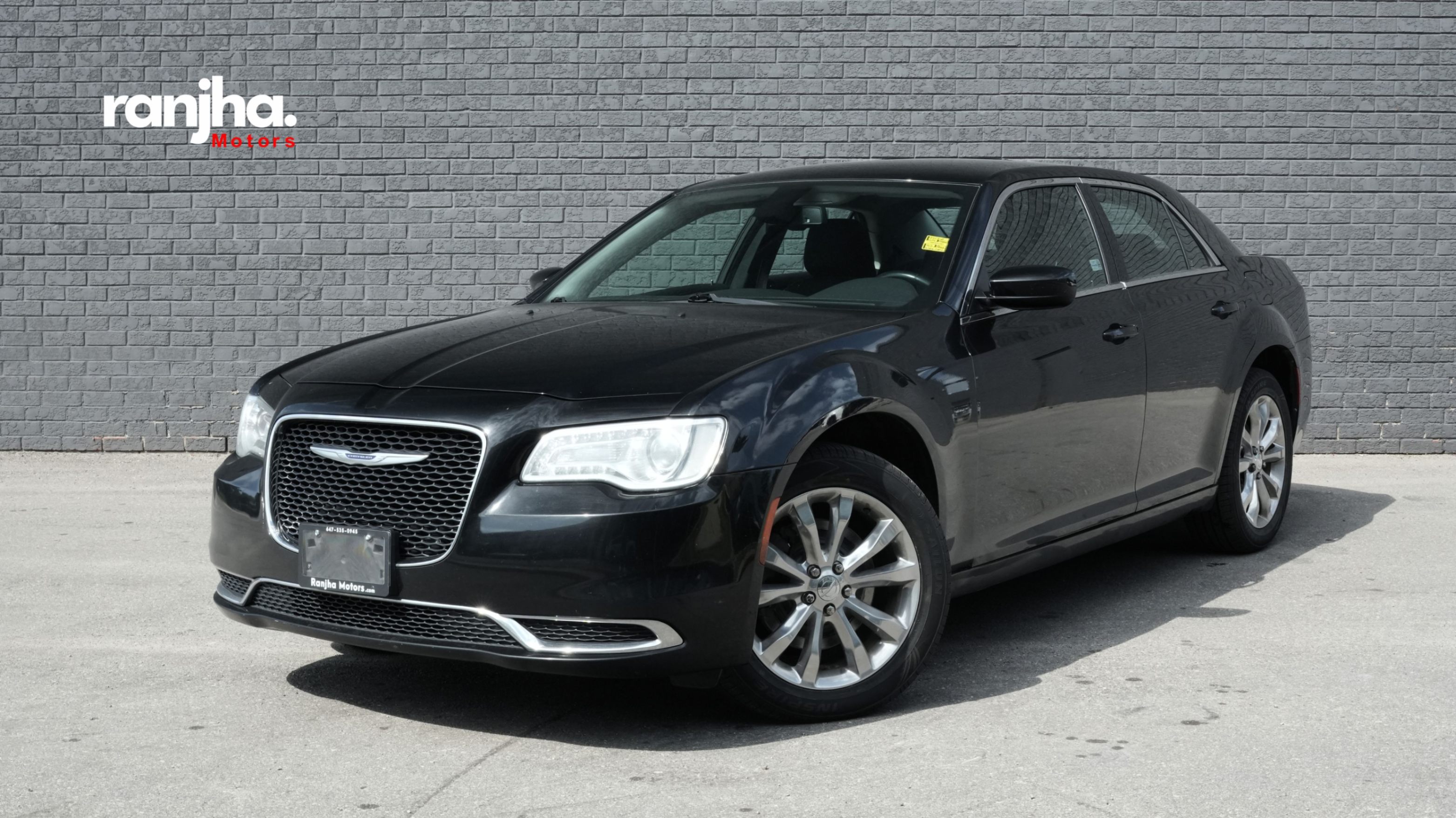 Black 2019 Chrysler 300 Sedan All-Wheel Drive Automatic