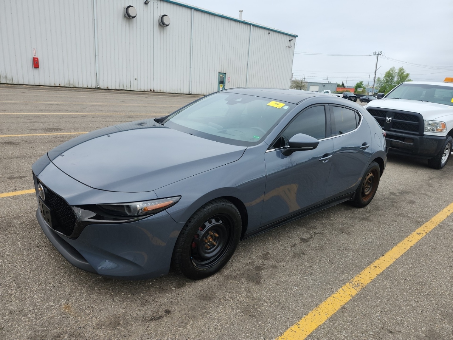 Blue 2019 Mazda MAZDA3 Sport GT FWD Hatchback Automatic