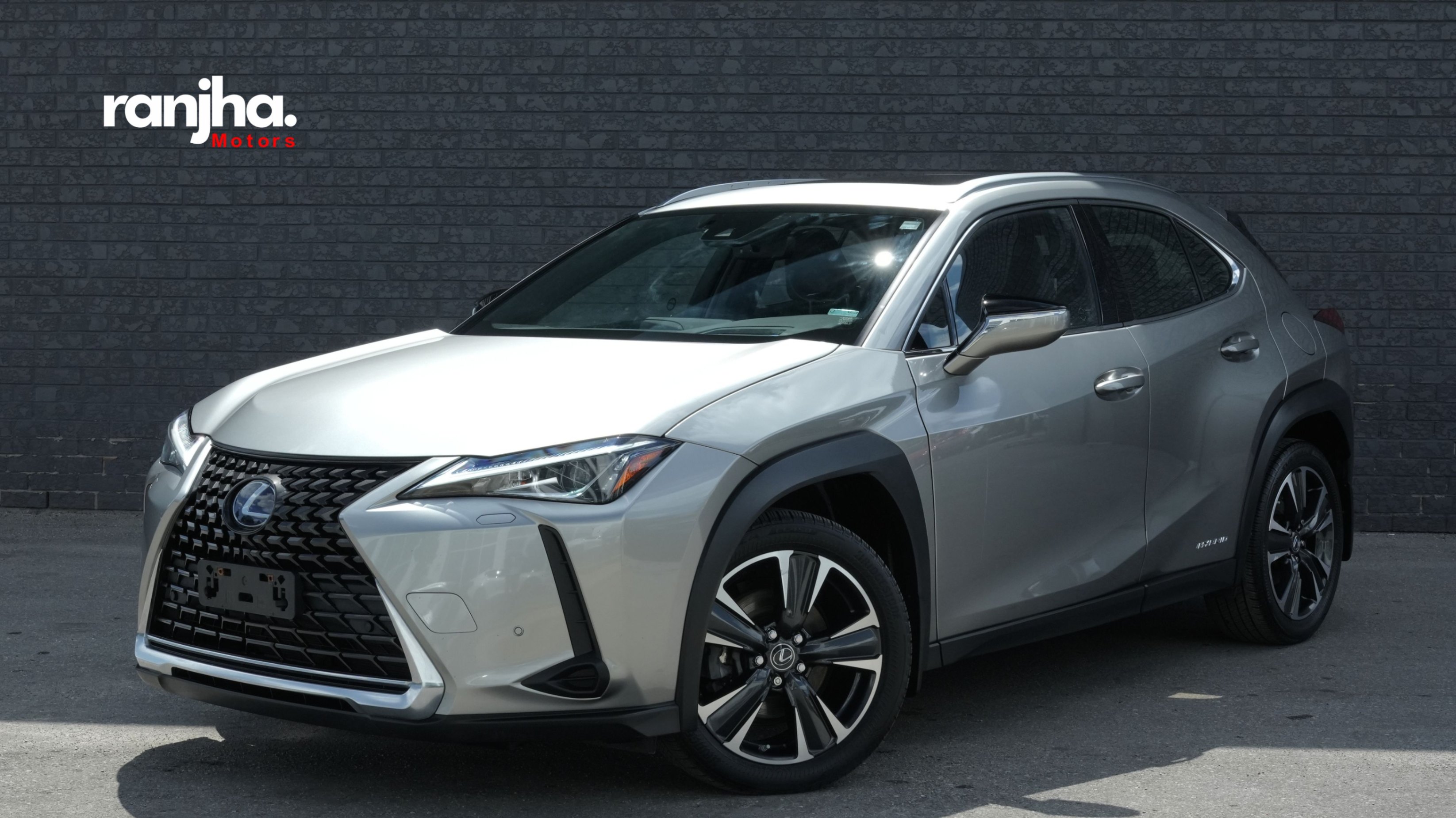 Gray 2021 Lexus UX Hybrid SUV / Crossover All-Wheel Drive Automatic