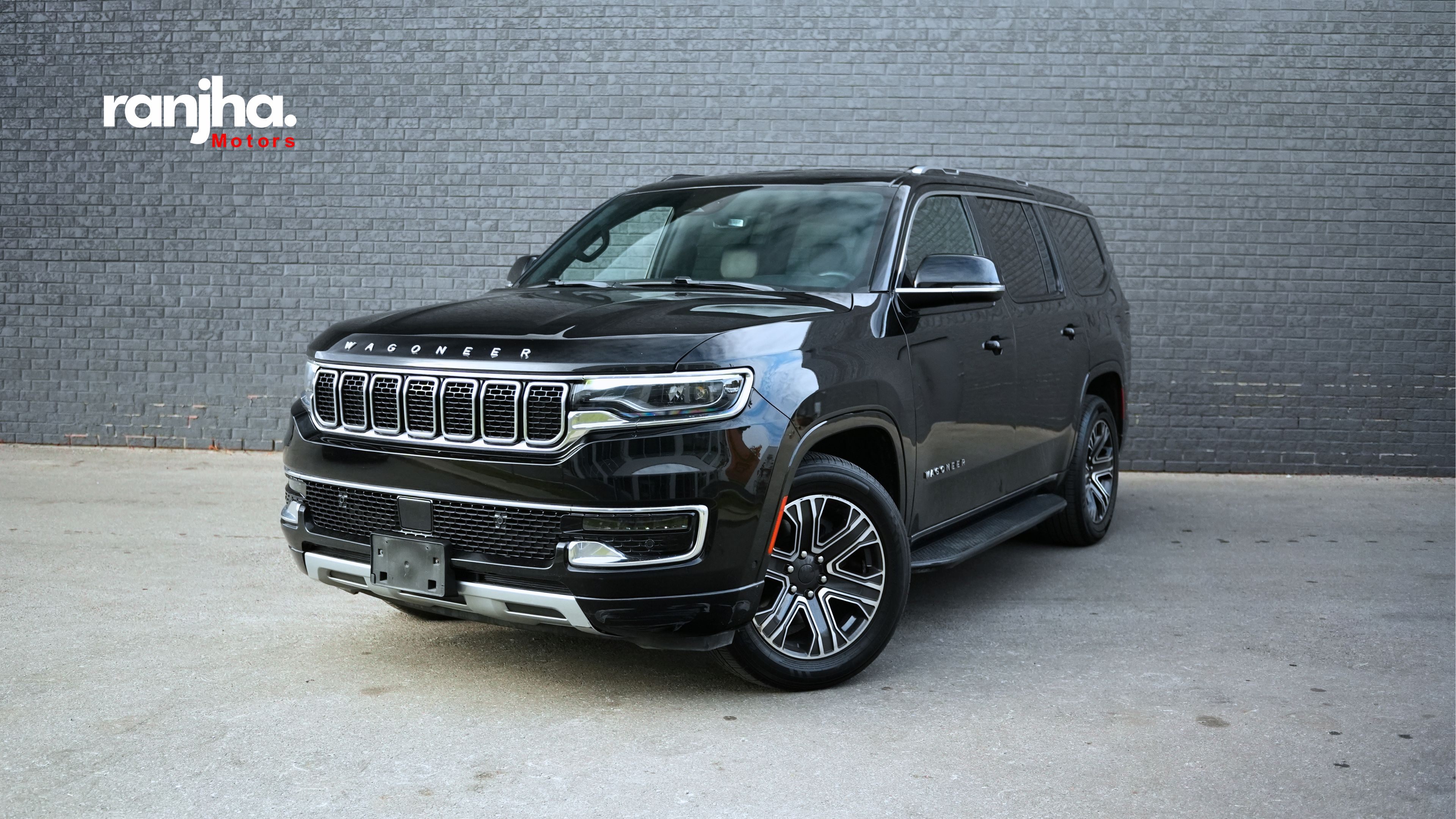 Black 2023 Jeep Wagoneer SUV / Crossover Four-Wheel Drive Automatic