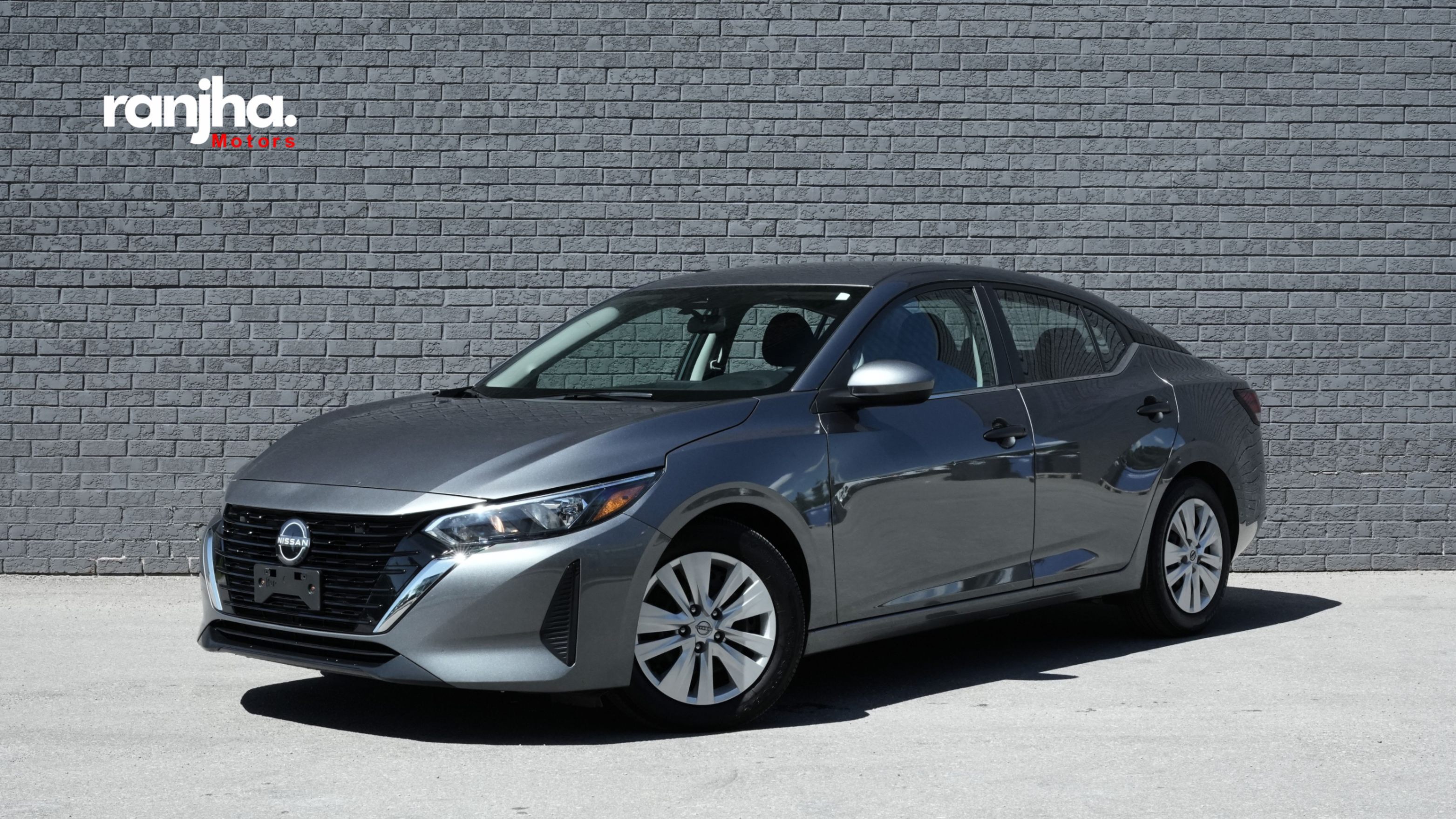 Gray (Dark Grey) 2024 Nissan Sentra S FWD Sedan Front-Wheel Drive Automatic
