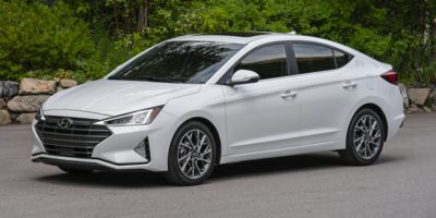 Black 2019 Hyundai Elantra Sport FWD Sedan Front-Wheel Drive Manual