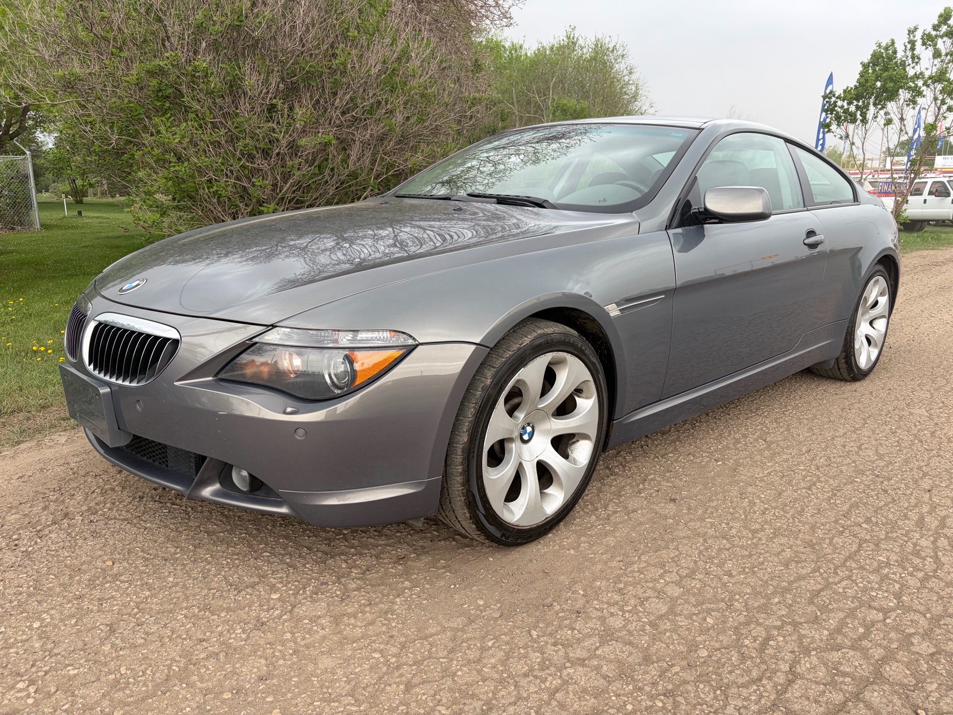 Gray 2005 BMW 6 Series Coupe Rear-Wheel Drive Automatic