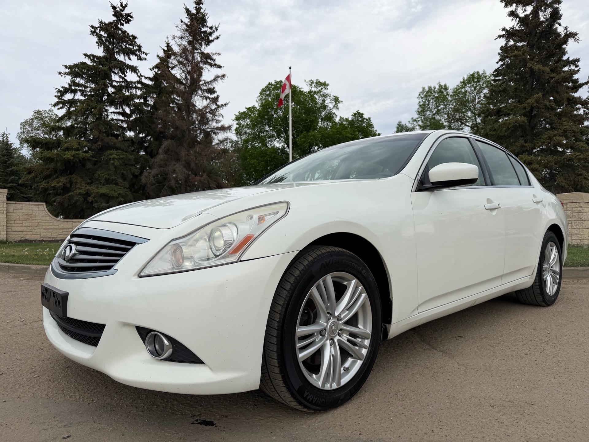 Brown (Tan) 2011 INFINITI G25 Sedan All-Wheel Drive Automatic