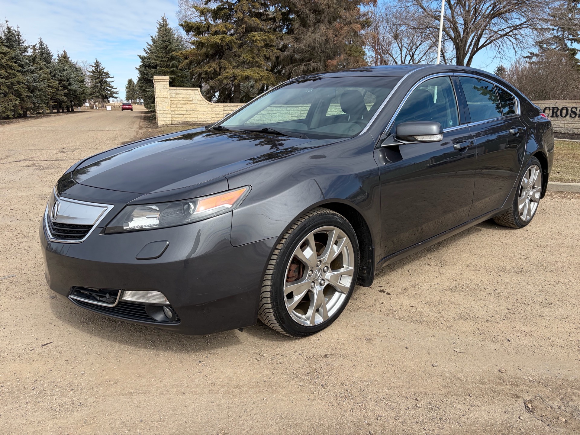 Gray 2012 Acura TL Sedan Automatic
