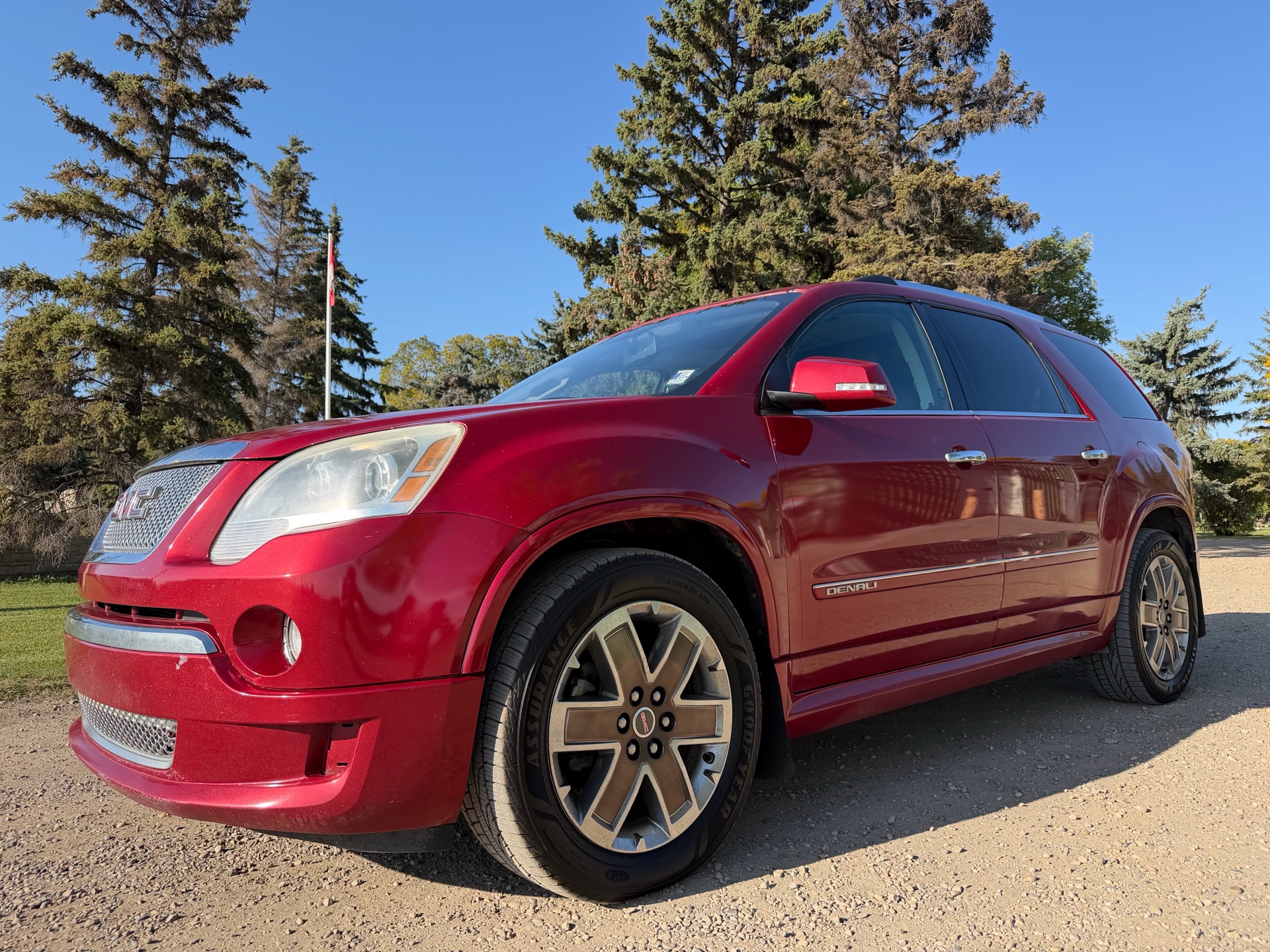 Red 2012 GMC Acadia SUV / Crossover All-Wheel Drive Automatic
