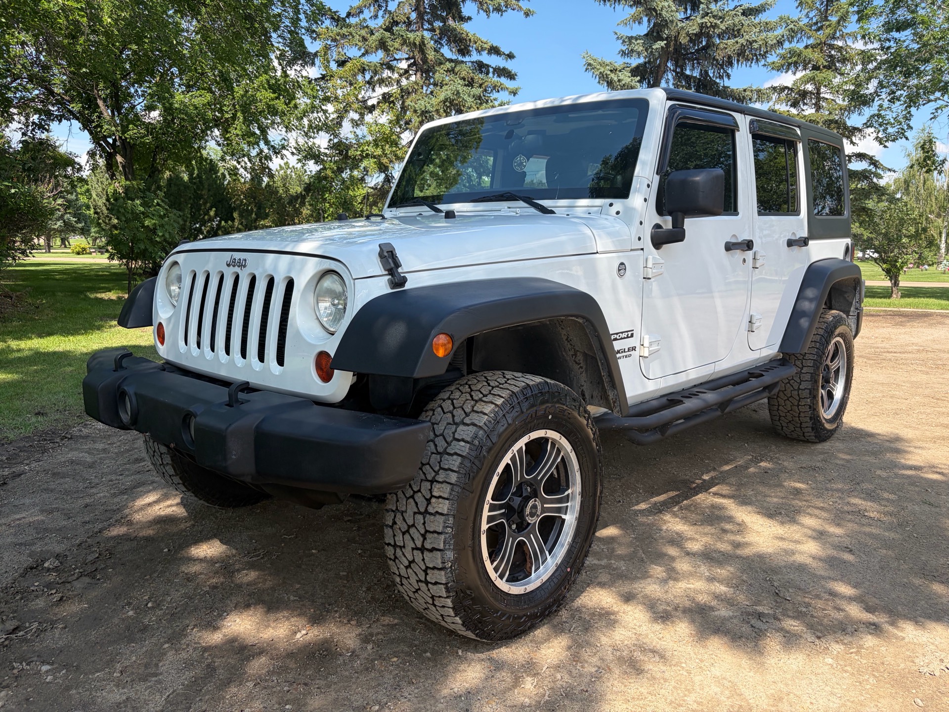 White 2012 Jeep Wrangler SUV / Crossover Four-Wheel Drive Automatic