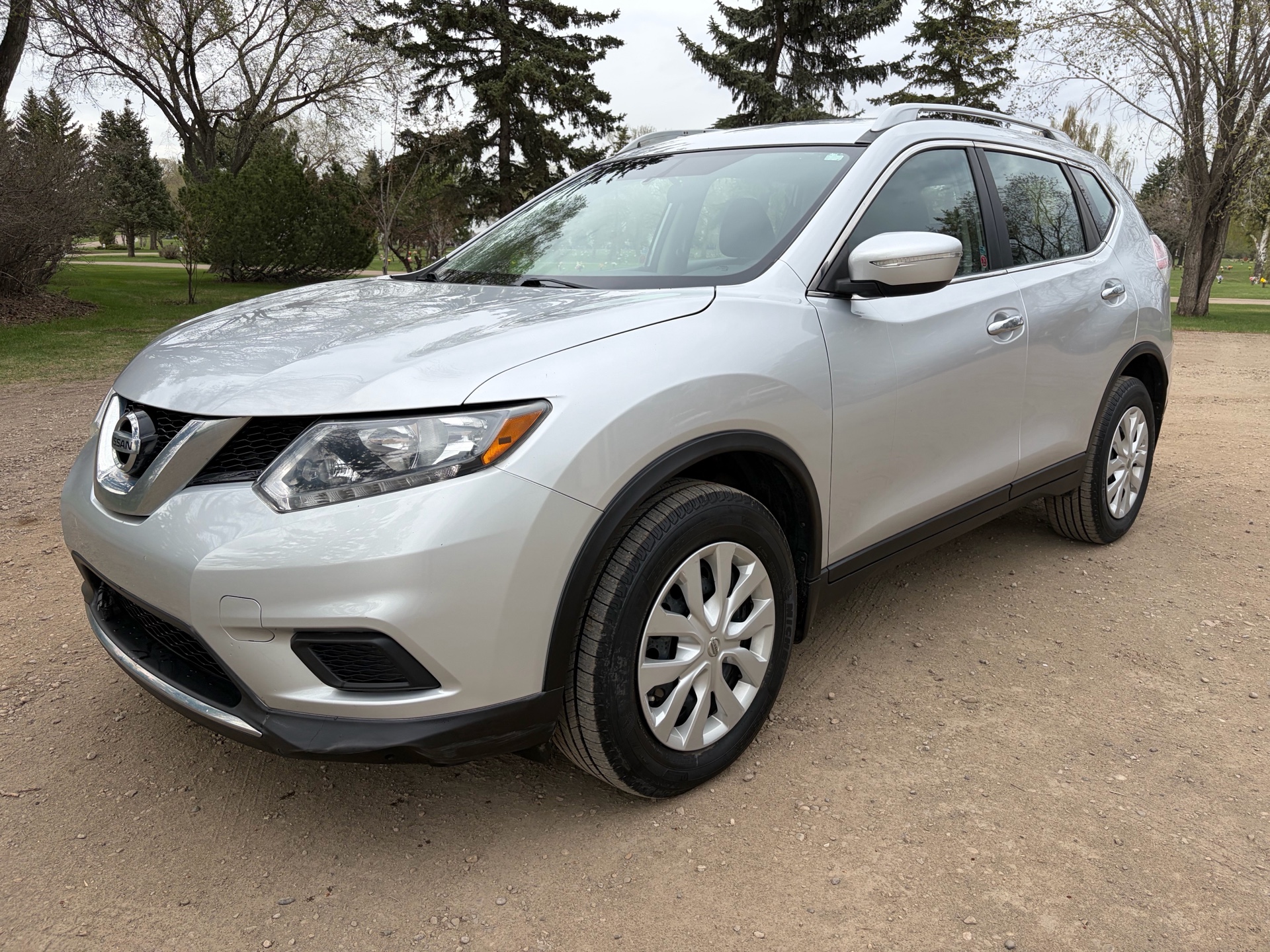 Silver 2014 Nissan Rogue SUV / Crossover All-Wheel Drive Automatic
