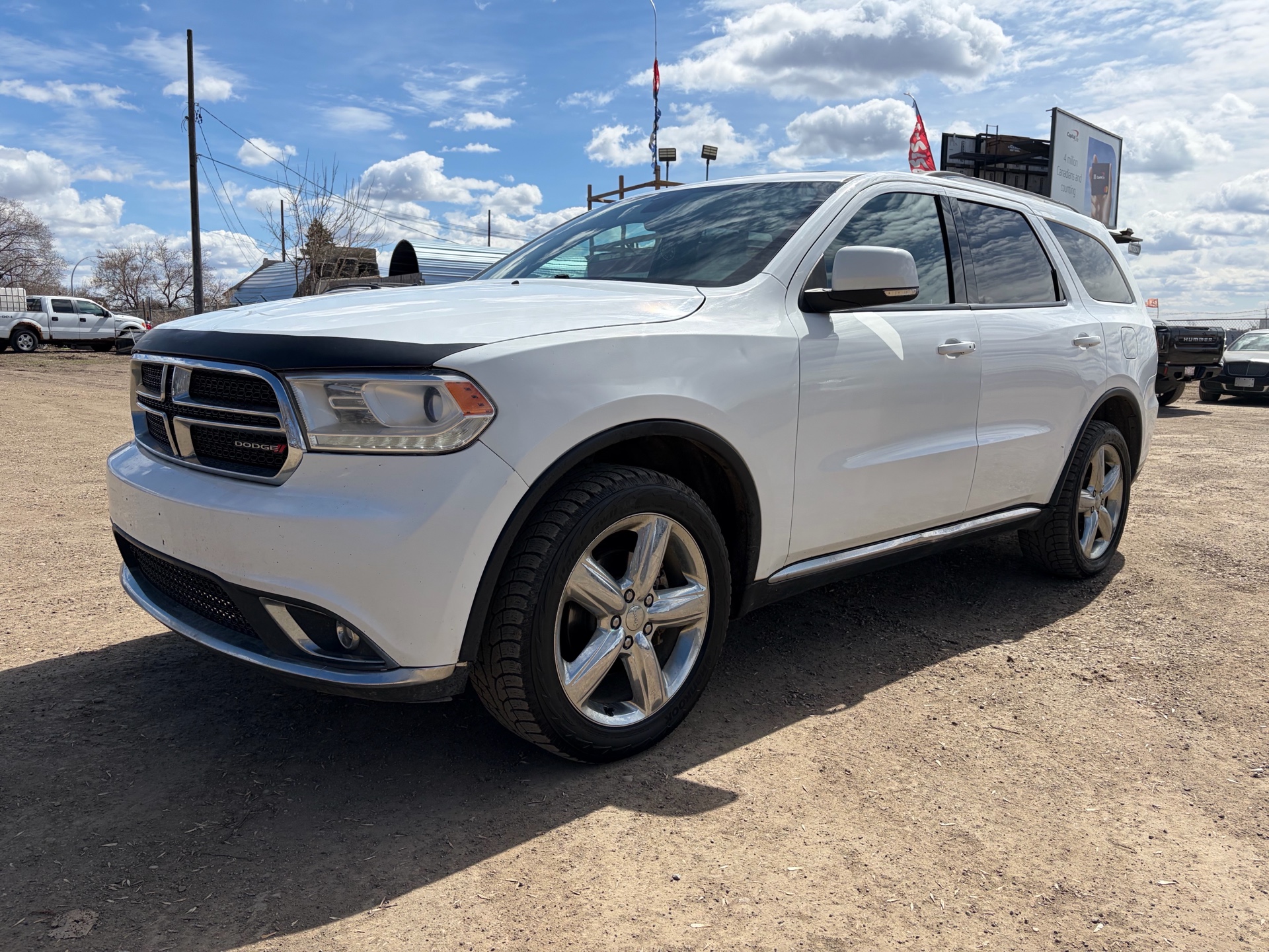 White 2016 Dodge Durango SUV / Crossover All-Wheel Drive Automatic