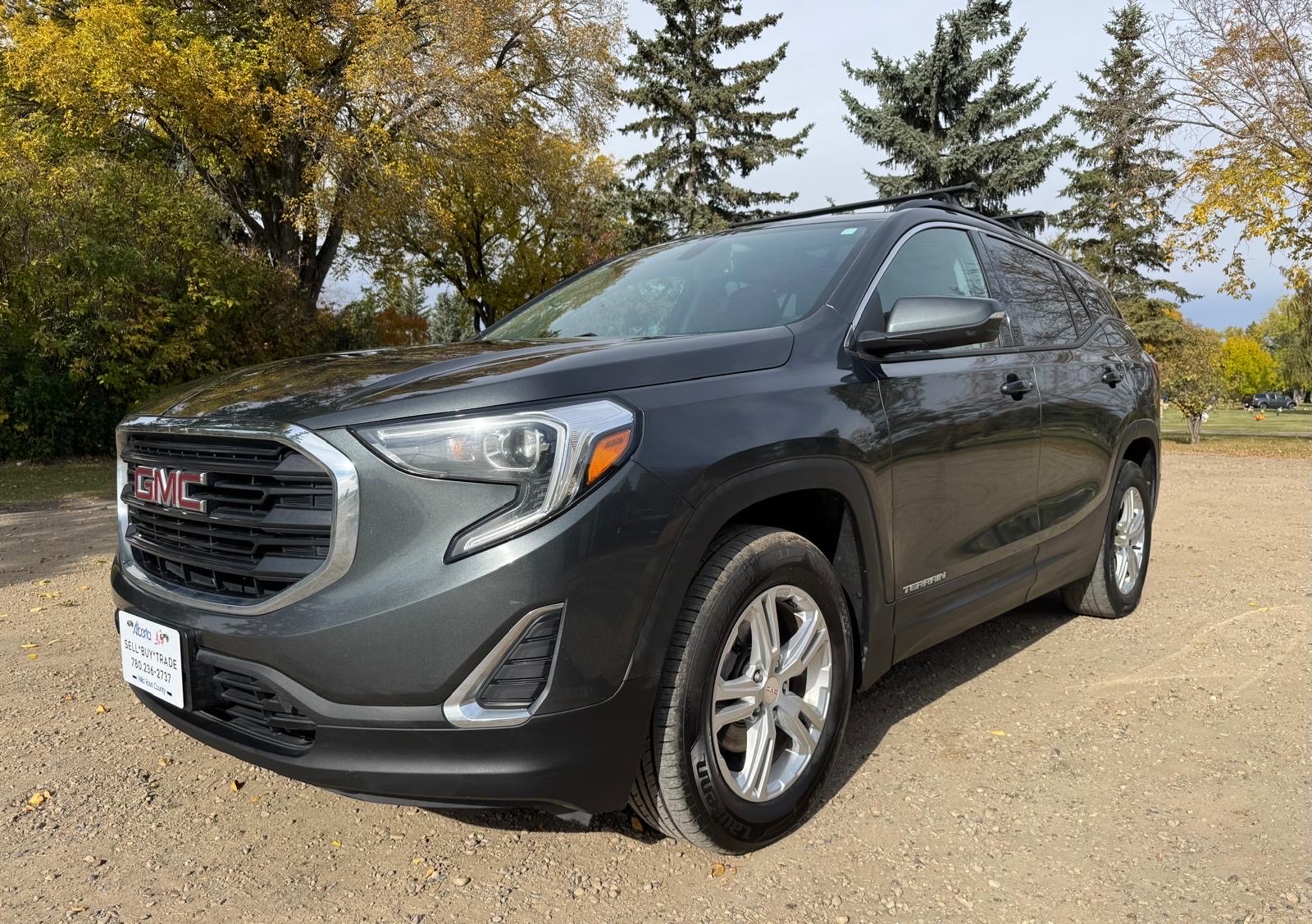Black 2018 GMC Terrain SUV / Crossover Four-Wheel Drive Automatic