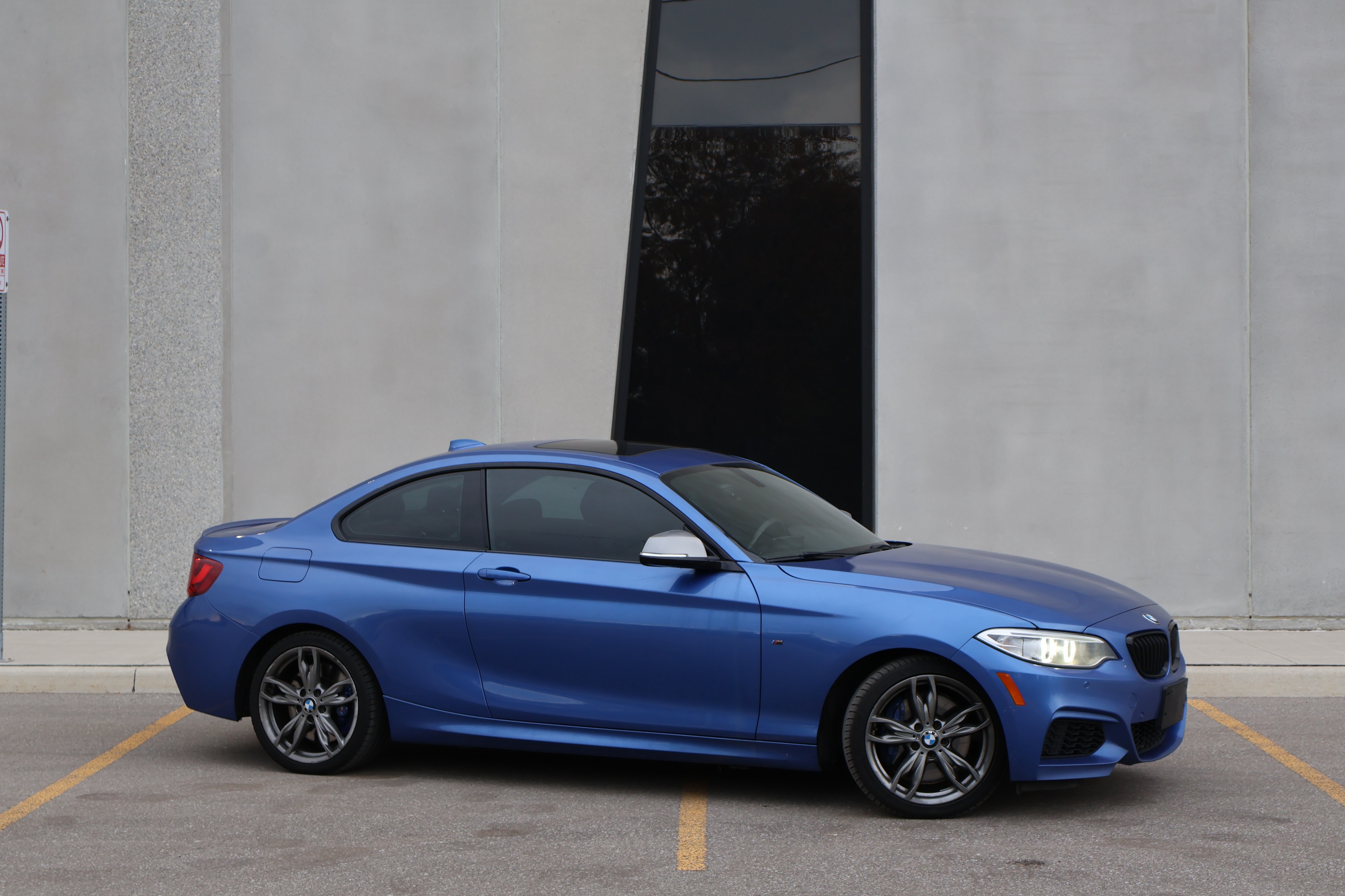 Blue 2016 BMW 2 Series Coupe All-Wheel Drive Automatic