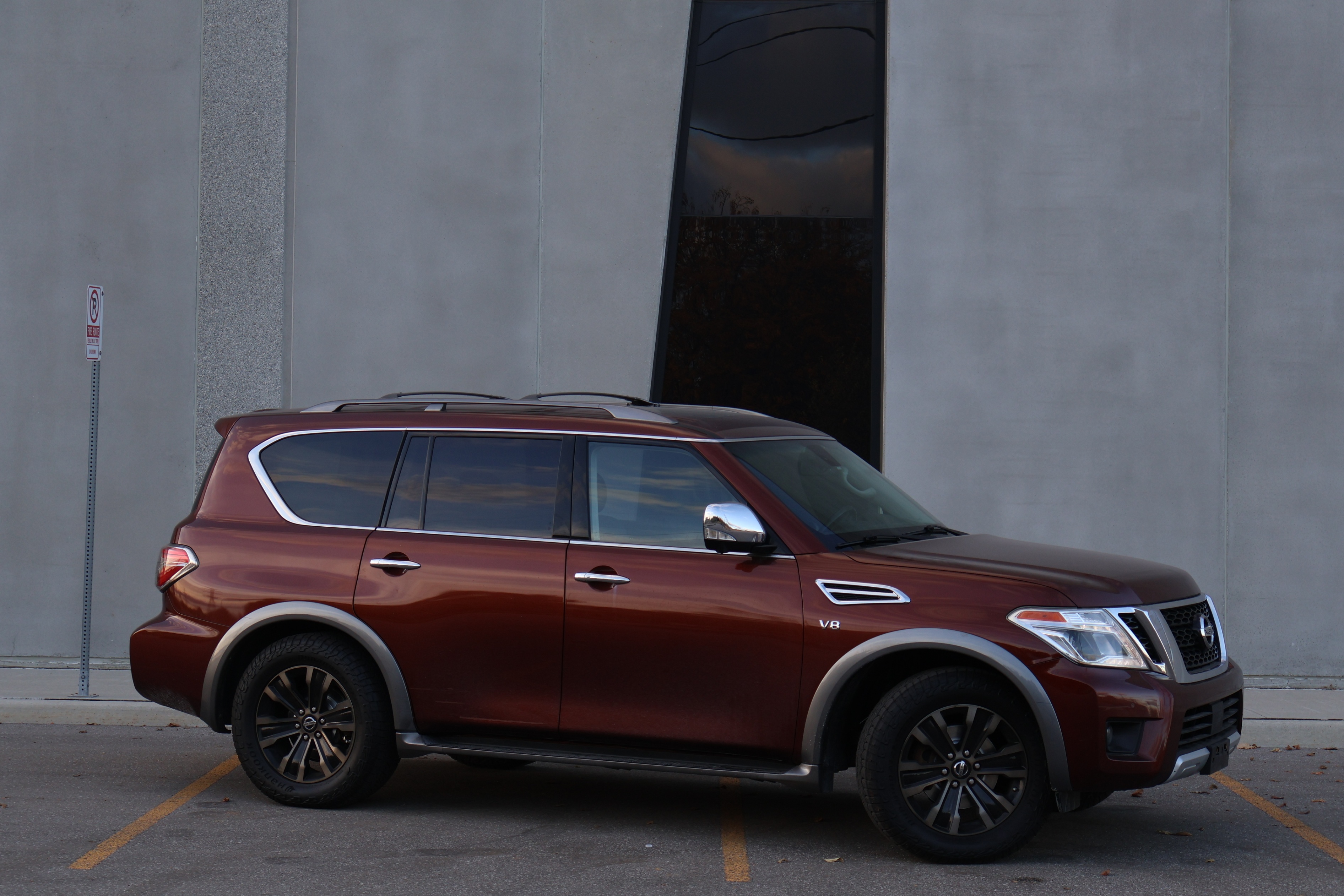 Red (Copper) 2017 Nissan Armada SUV / Crossover Four-Wheel Drive Automatic
