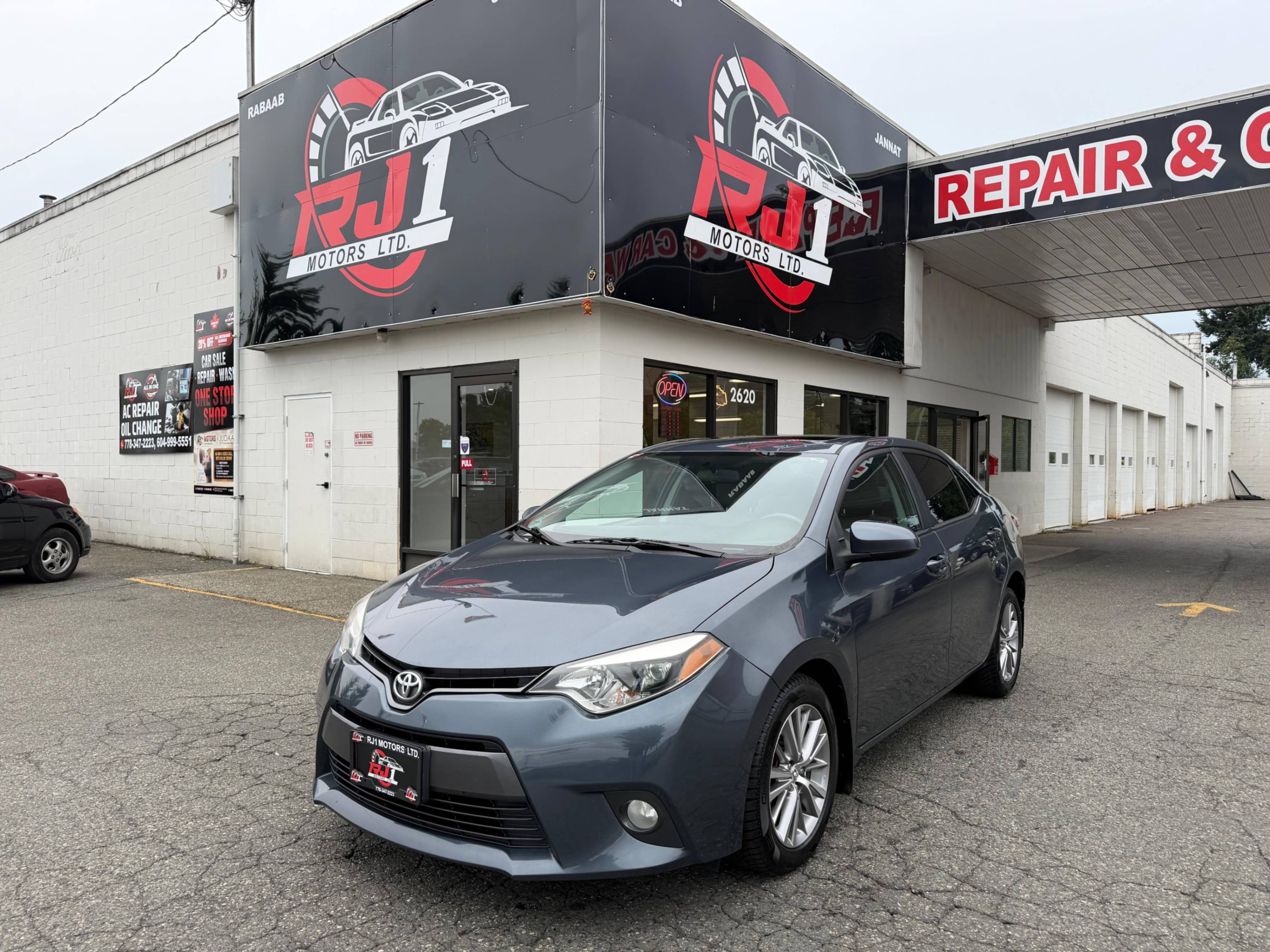Gray 2015 Toyota Corolla Sedan Automatic