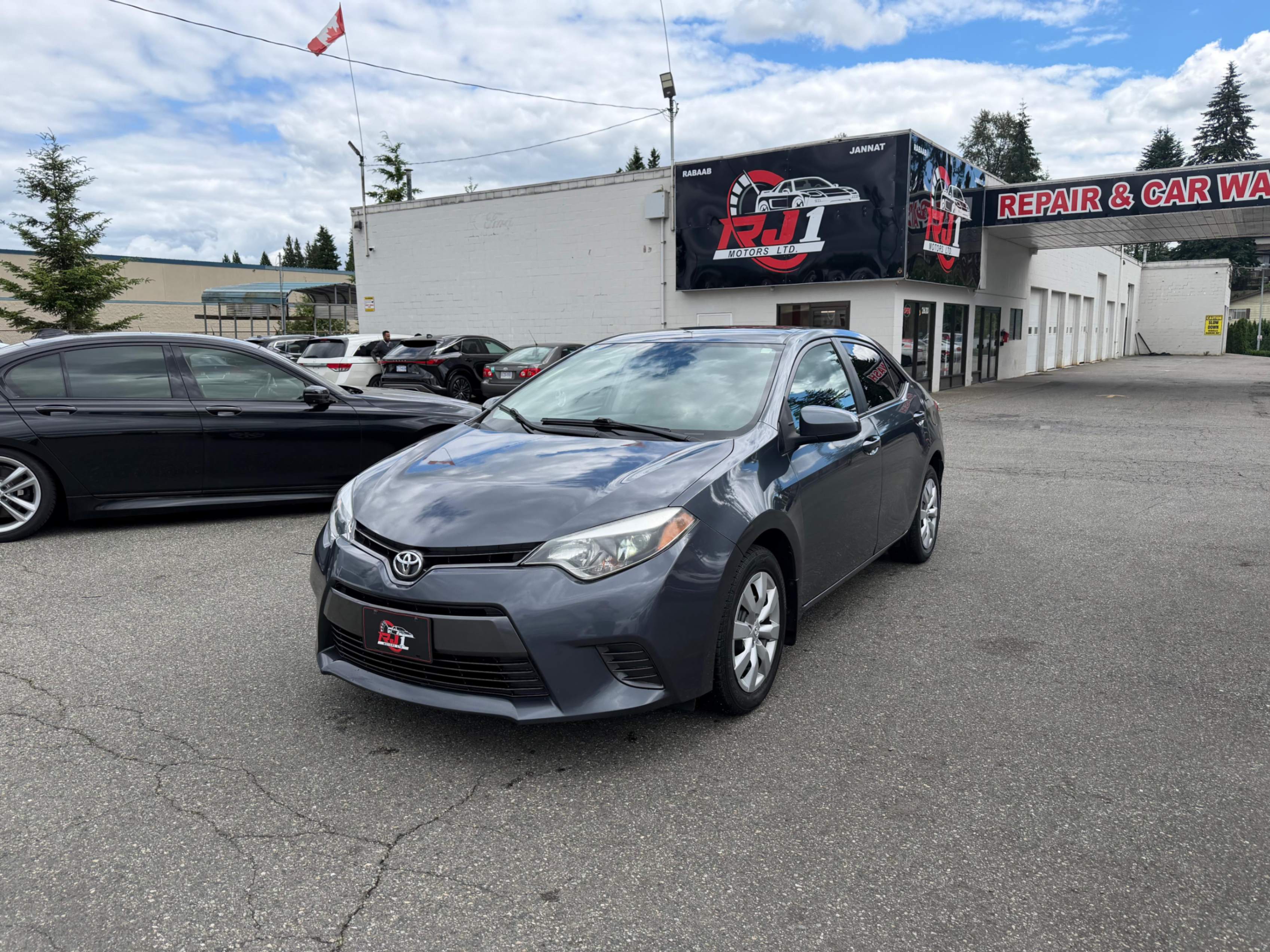 Gray 2016 Toyota Corolla CE Sedan Automatic