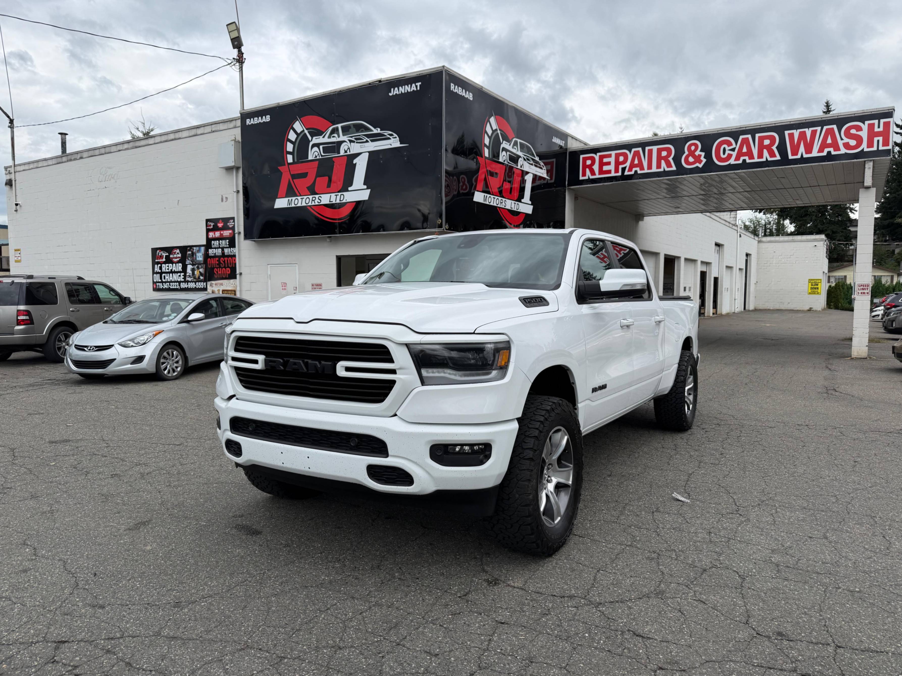 White 2020 RAM 1500 Pickup Truck Automatic