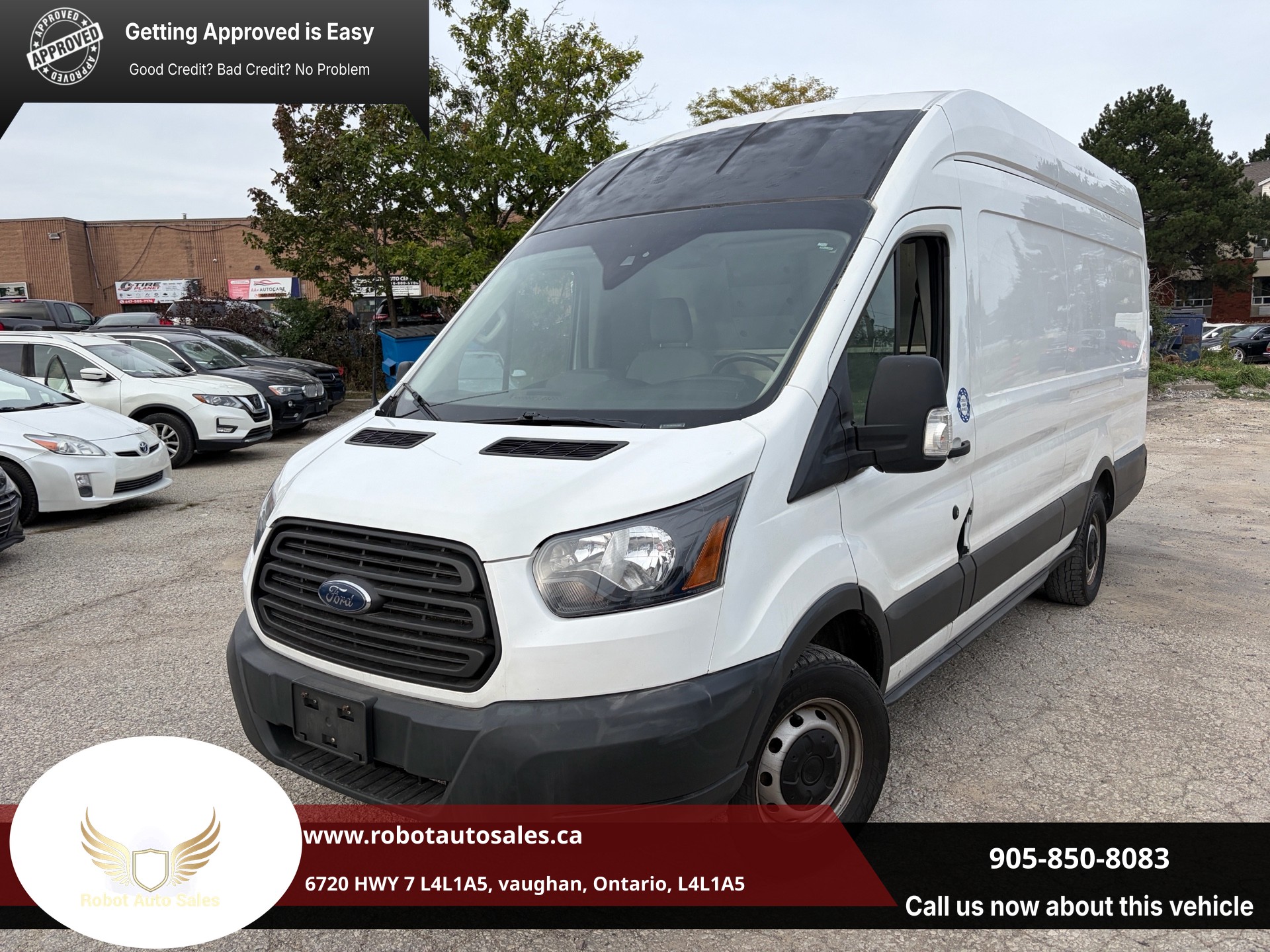 2017 Ford Transit T-250 148" EL Hi Rf 9000 GVWR Sliding RH Dr