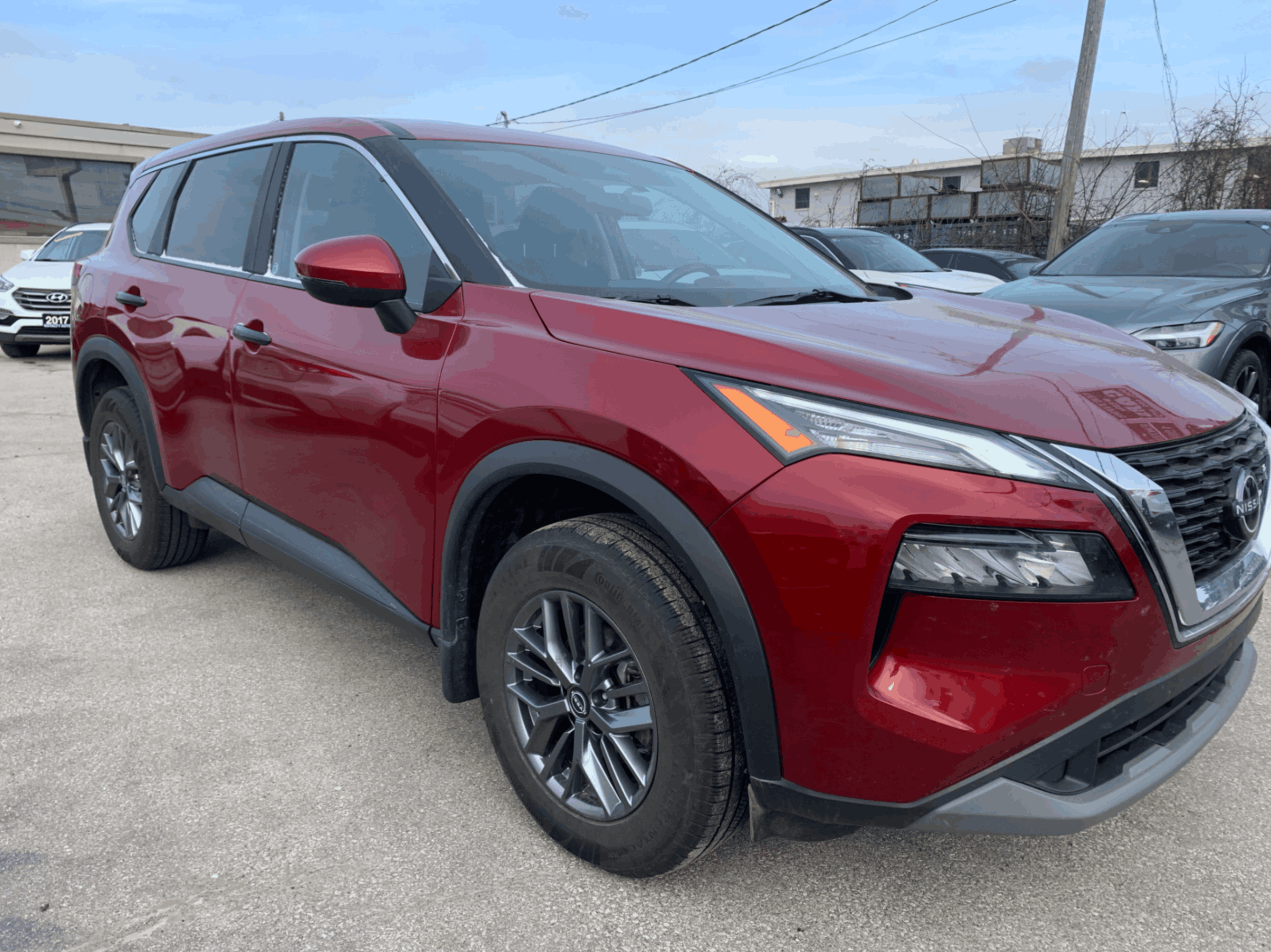 Red (Burgundy) 2023 Nissan Rogue SUV / Crossover Front-Wheel Drive Automatic